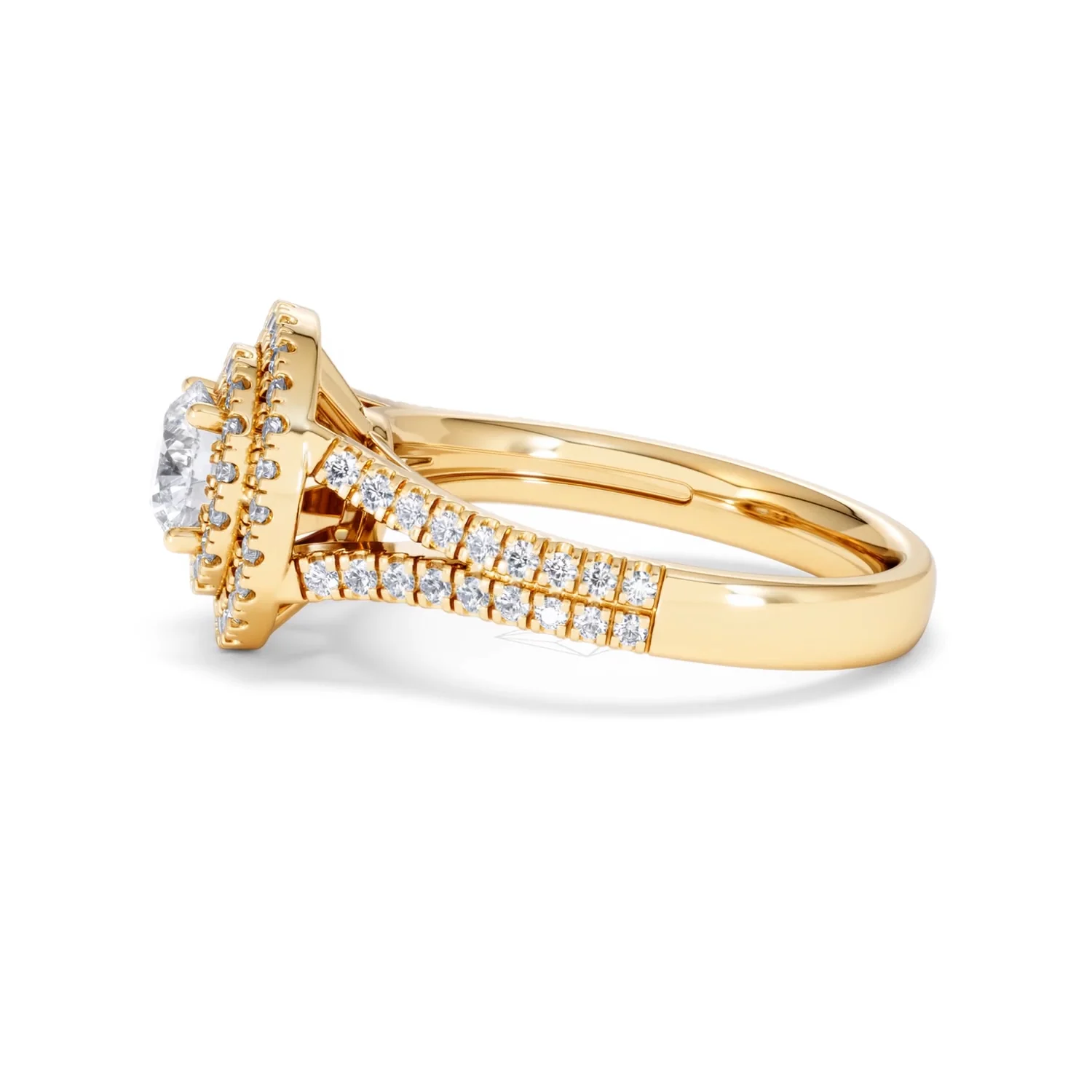 Camilla GIA Diamond Halo Engagement Ring in 18K Gold 1.65ct G/VS2 - Image 69