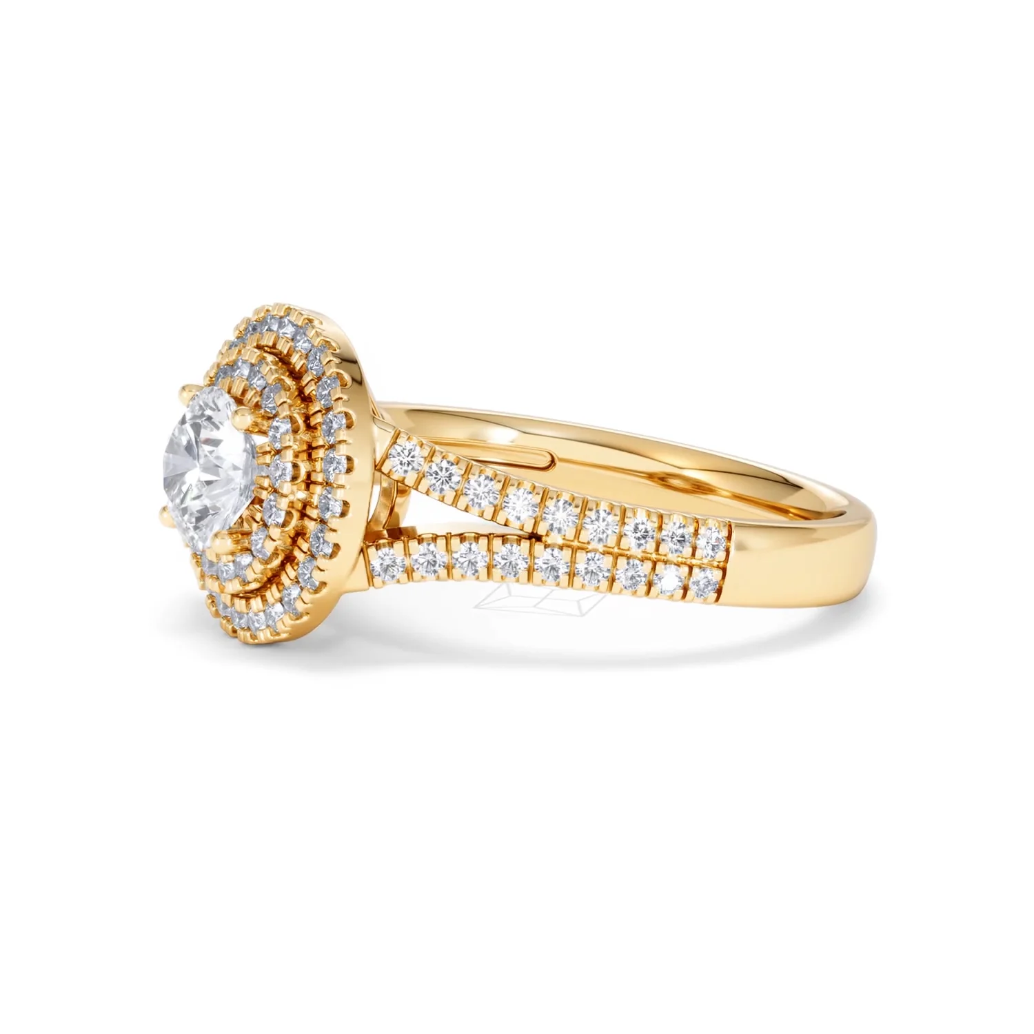 Camilla GIA Diamond Halo Engagement Ring in 18K Gold 1.65ct G/VS2 - Image 74