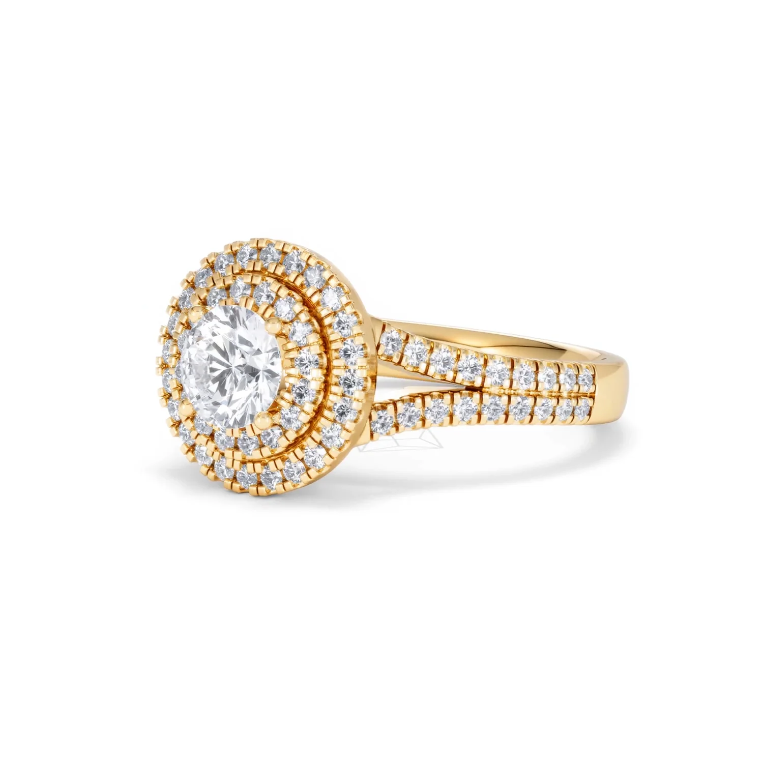 Camilla GIA Diamond Halo Engagement Ring in 18K Gold 1.65ct G/VS2 - Image 80