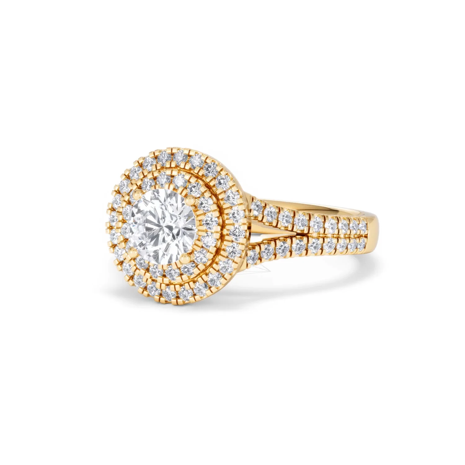 Camilla GIA Diamond Halo Engagement Ring in 18K Gold 1.65ct G/VS2 - Image 82