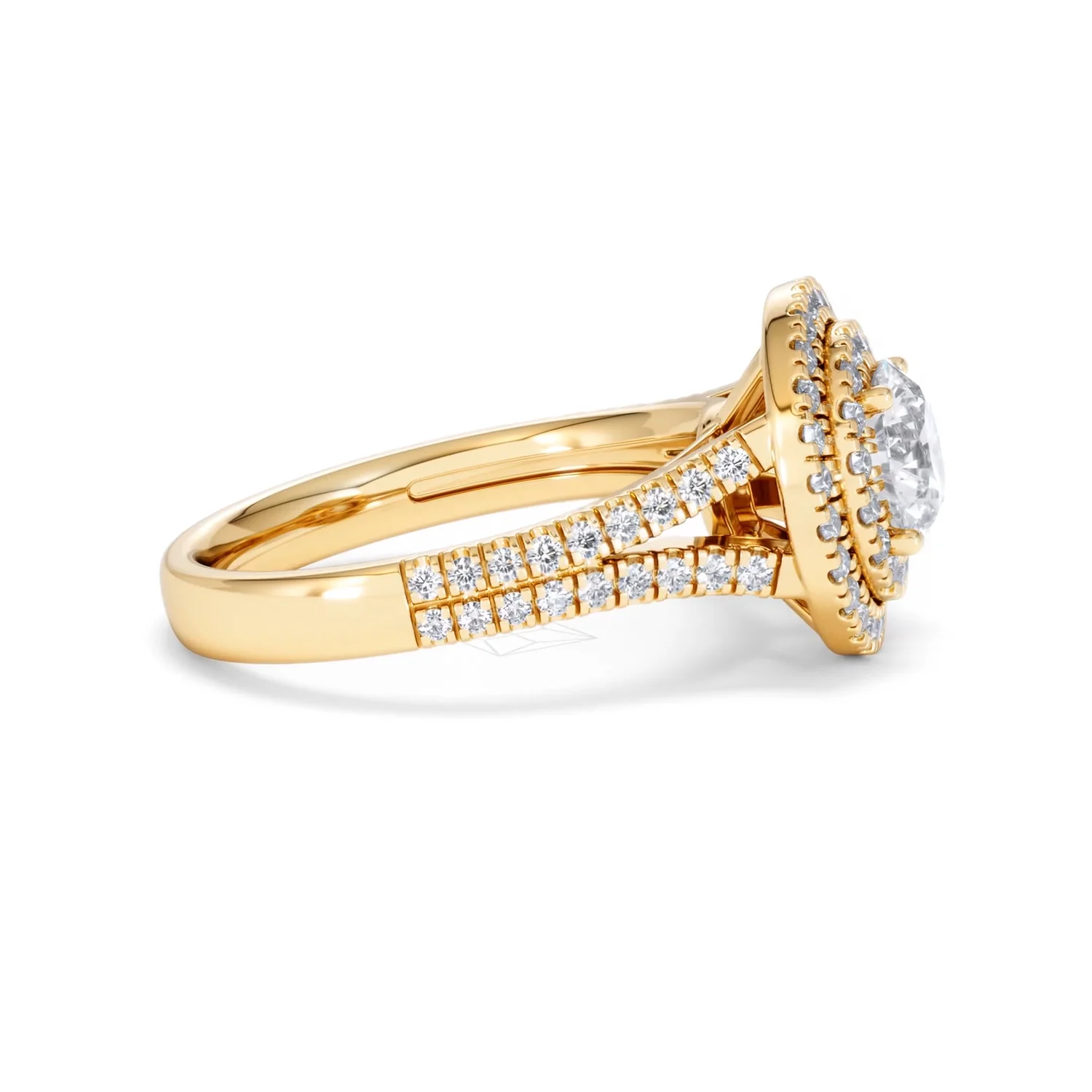 Camilla GIA Diamond Halo Engagement Ring in 18K Gold 2.15ct G/VS1 - Image 24