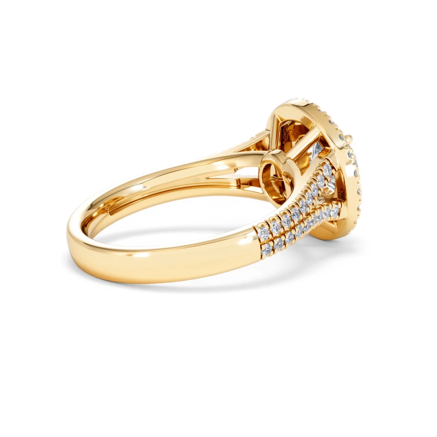 Camilla GIA Diamond Halo Engagement Ring in 18K Gold 2.15ct G/VS1 - Image 33