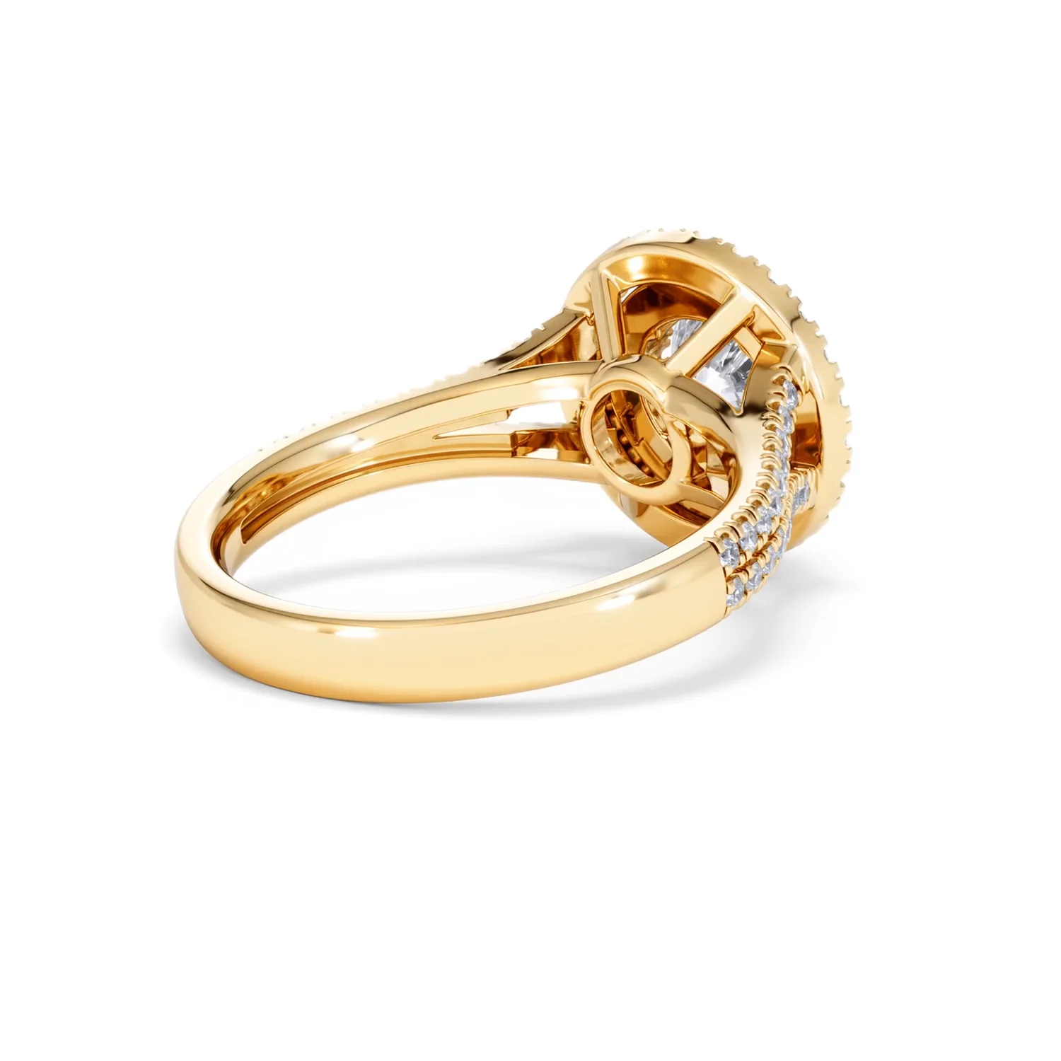 Camilla GIA Diamond Halo Engagement Ring in 18K Gold 2.15ct G/VS1 - Image 37