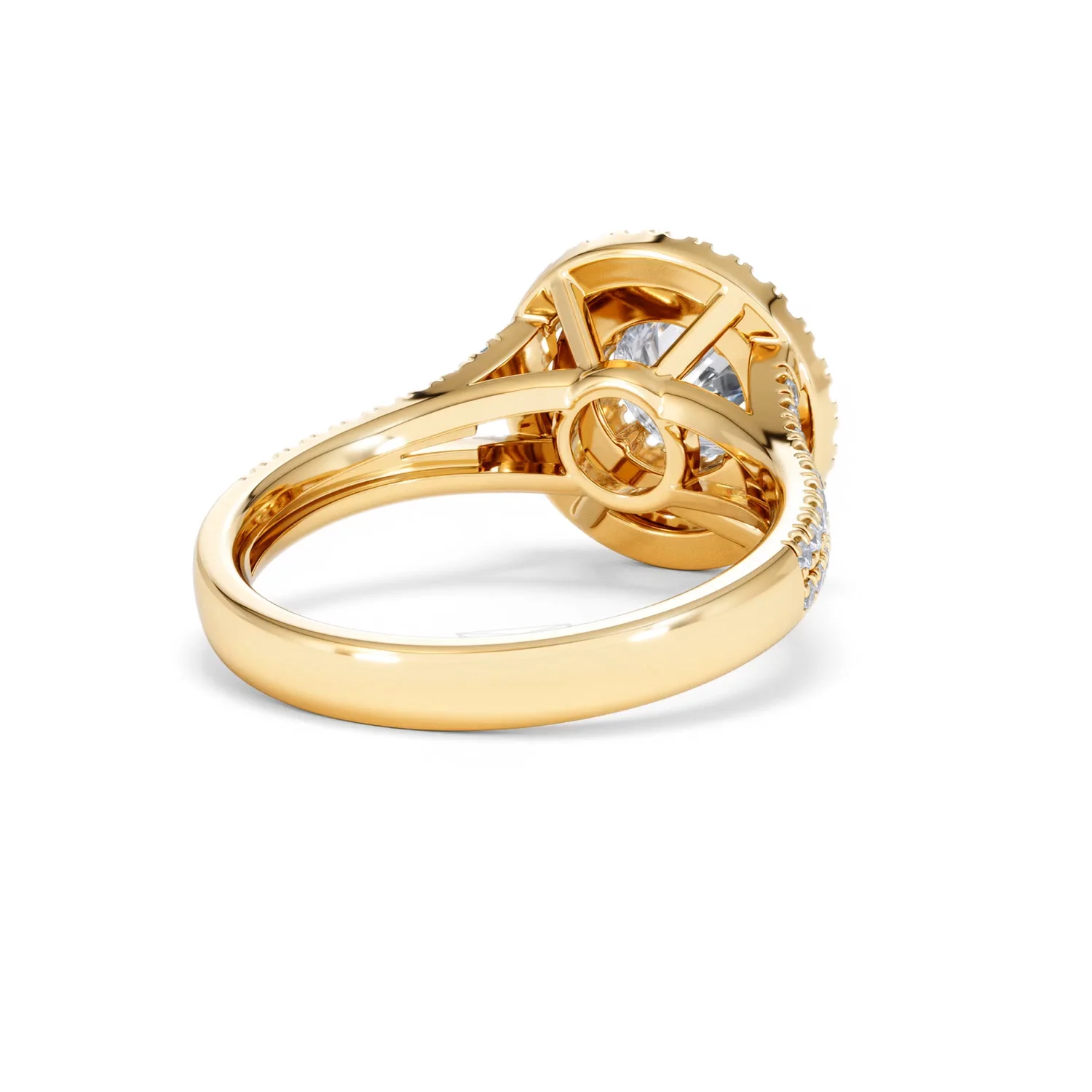 Camilla GIA Diamond Halo Engagement Ring in 18K Gold 2.15ct G/VS1 - Image 40
