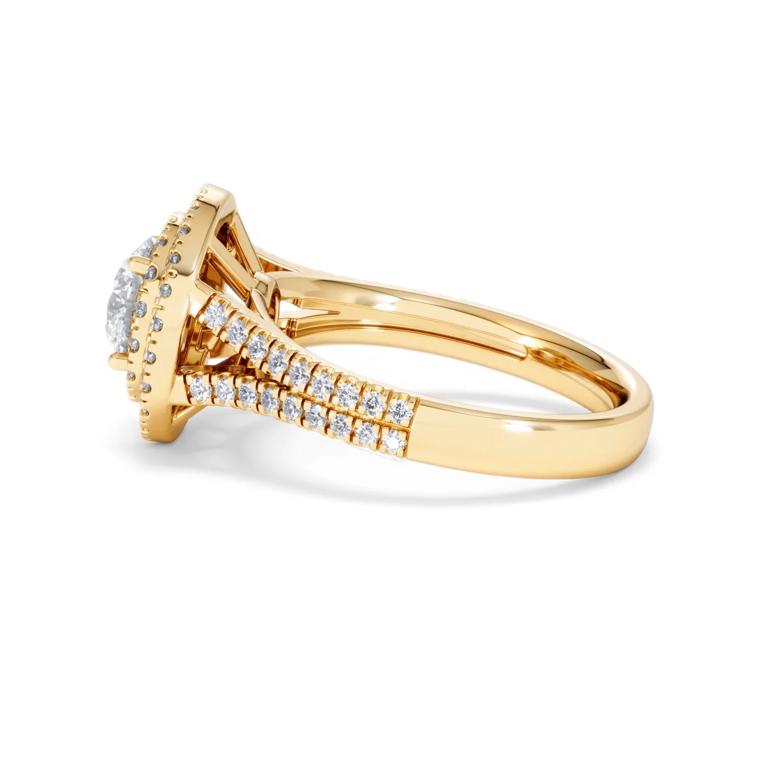 Camilla GIA Diamond Halo Engagement Ring in 18K Gold 2.15ct G/VS1 - Image 64