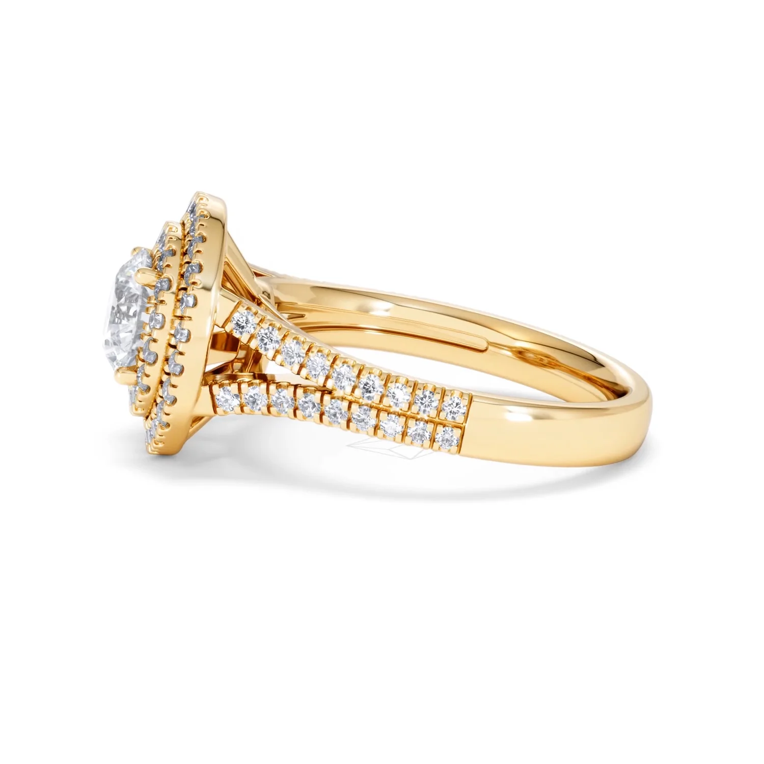 Camilla GIA Diamond Halo Engagement Ring in 18K Gold 2.15ct G/VS1 - Image 67