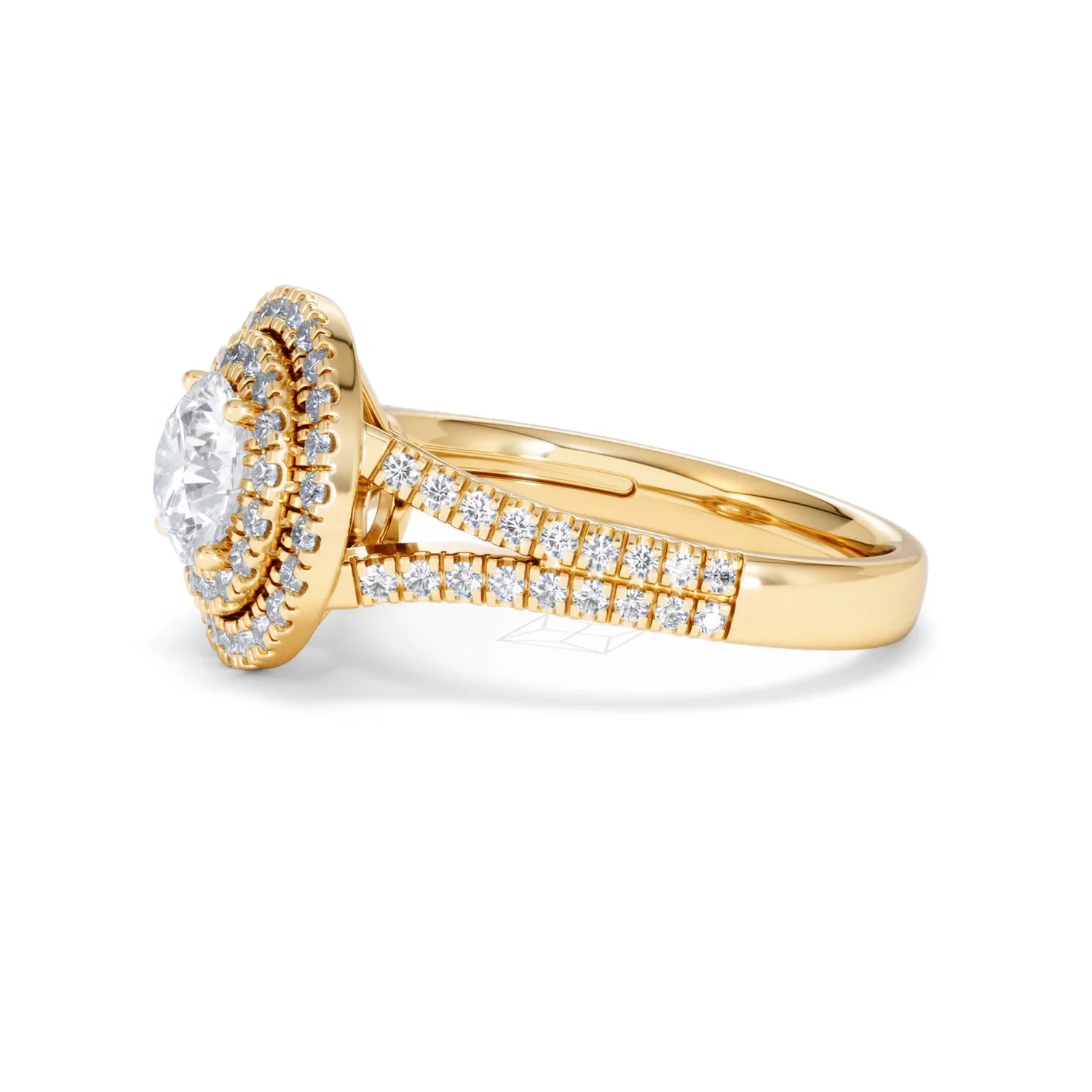Camilla GIA Diamond Halo Engagement Ring in 18K Gold 2.15ct G/VS1 - Image 70