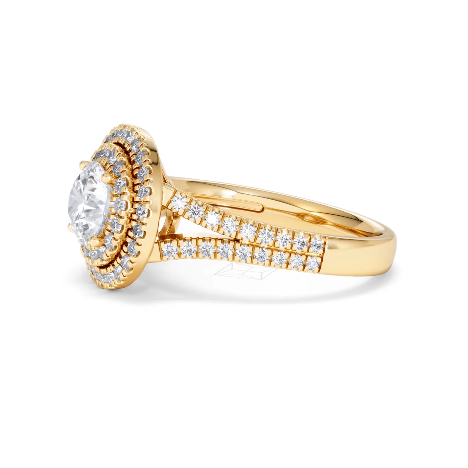 Camilla GIA Diamond Halo Engagement Ring in 18K Gold 2.15ct G/VS1 - Image 71