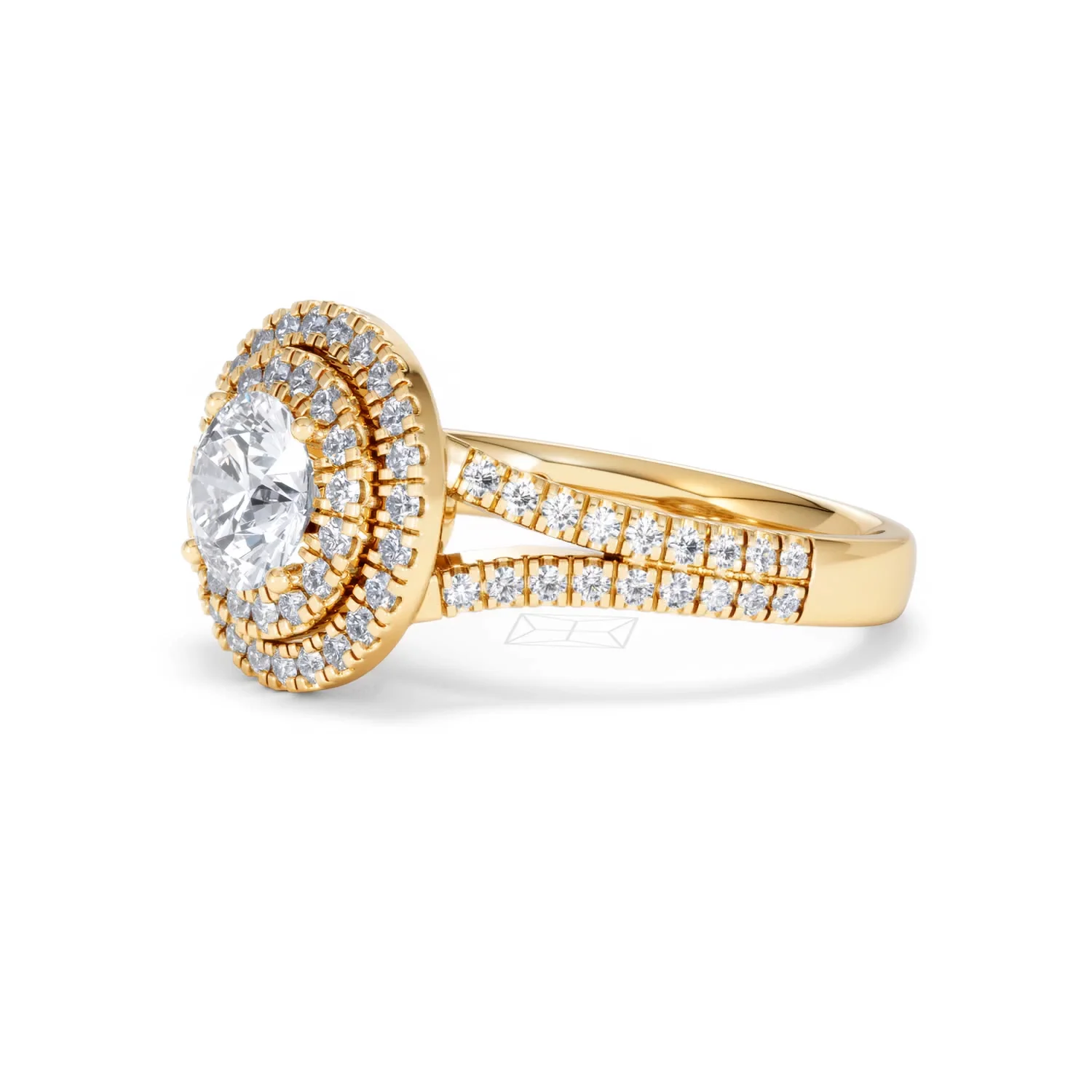 Camilla GIA Diamond Halo Engagement Ring in 18K Gold 2.15ct G/VS1 - Image 74