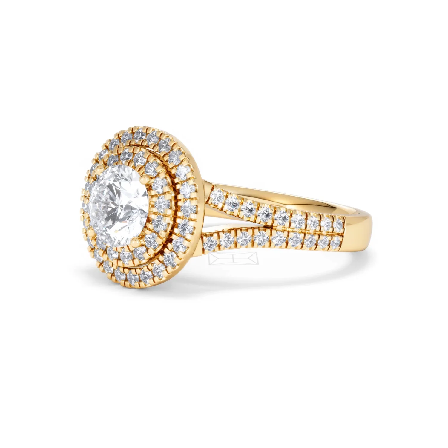 Camilla GIA Diamond Halo Engagement Ring in 18K Gold 2.15ct G/VS1 - Image 76