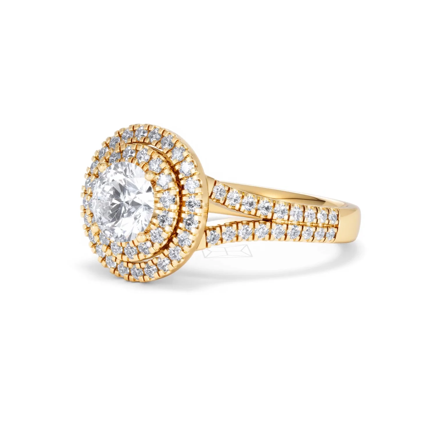 Camilla GIA Diamond Halo Engagement Ring in 18K Gold 2.15ct G/VS1 - Image 77