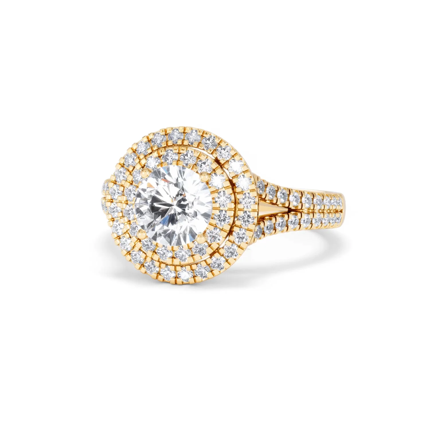 Camilla GIA Diamond Halo Engagement Ring in 18K Gold 2.15ct G/VS1 - Image 82