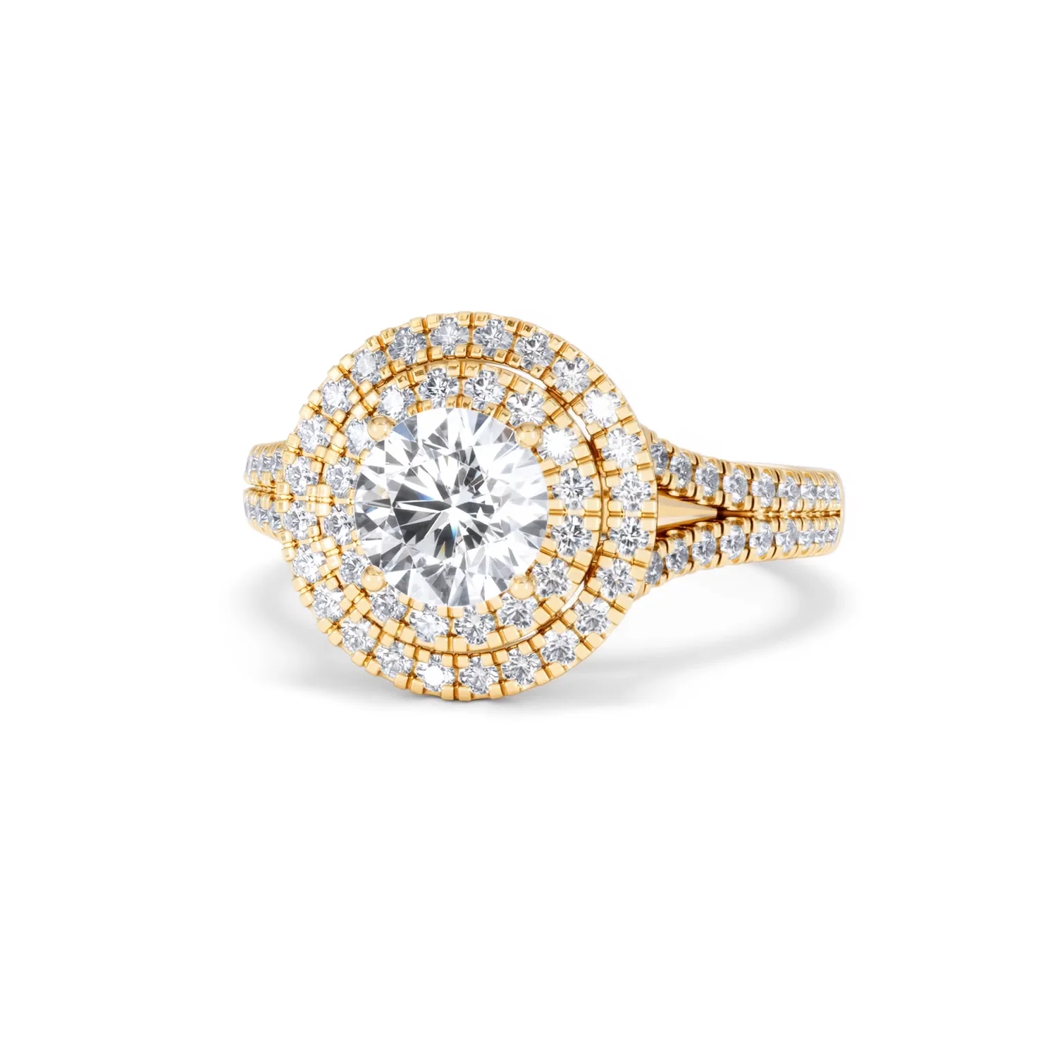 Camilla GIA Diamond Halo Engagement Ring in 18K Gold 2.15ct G/VS1 - Image 83