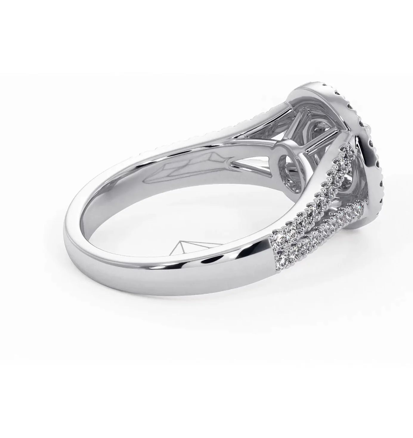 Camilla Diamond Halo Engagement Ring in Platinum 1.15ct G/SI2 - Image 141