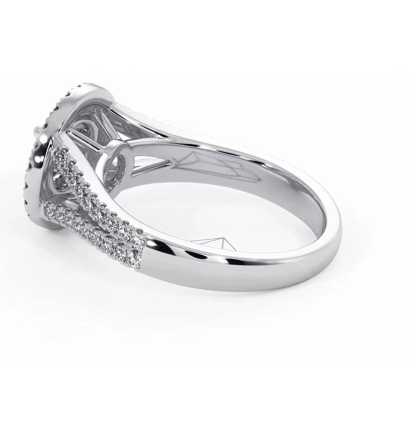 Camilla Diamond Halo Engagement Ring in Platinum 1.15ct G/VS1 - Image 32