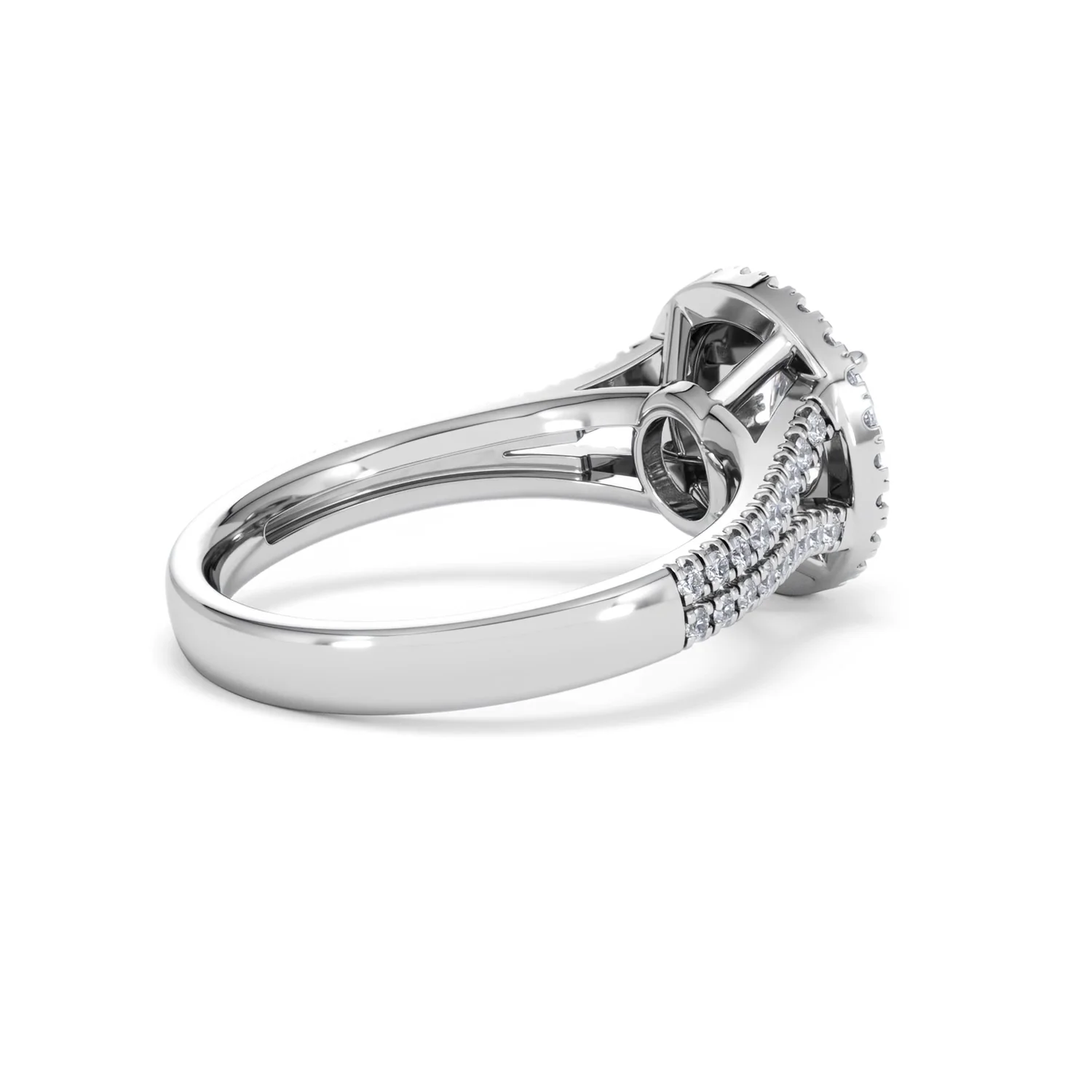 Camilla GIA Diamond Halo Engagement Ring in Platinum 1.65ct G/VS2 - Image 36