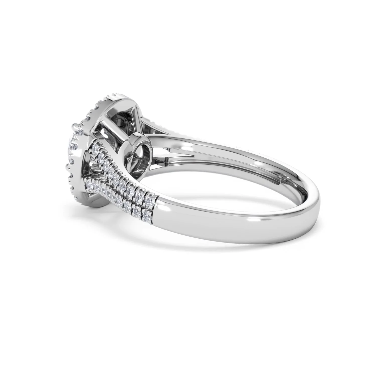 Camilla GIA Diamond Halo Engagement Ring in Platinum 1.65ct G/VS2 - Image 61
