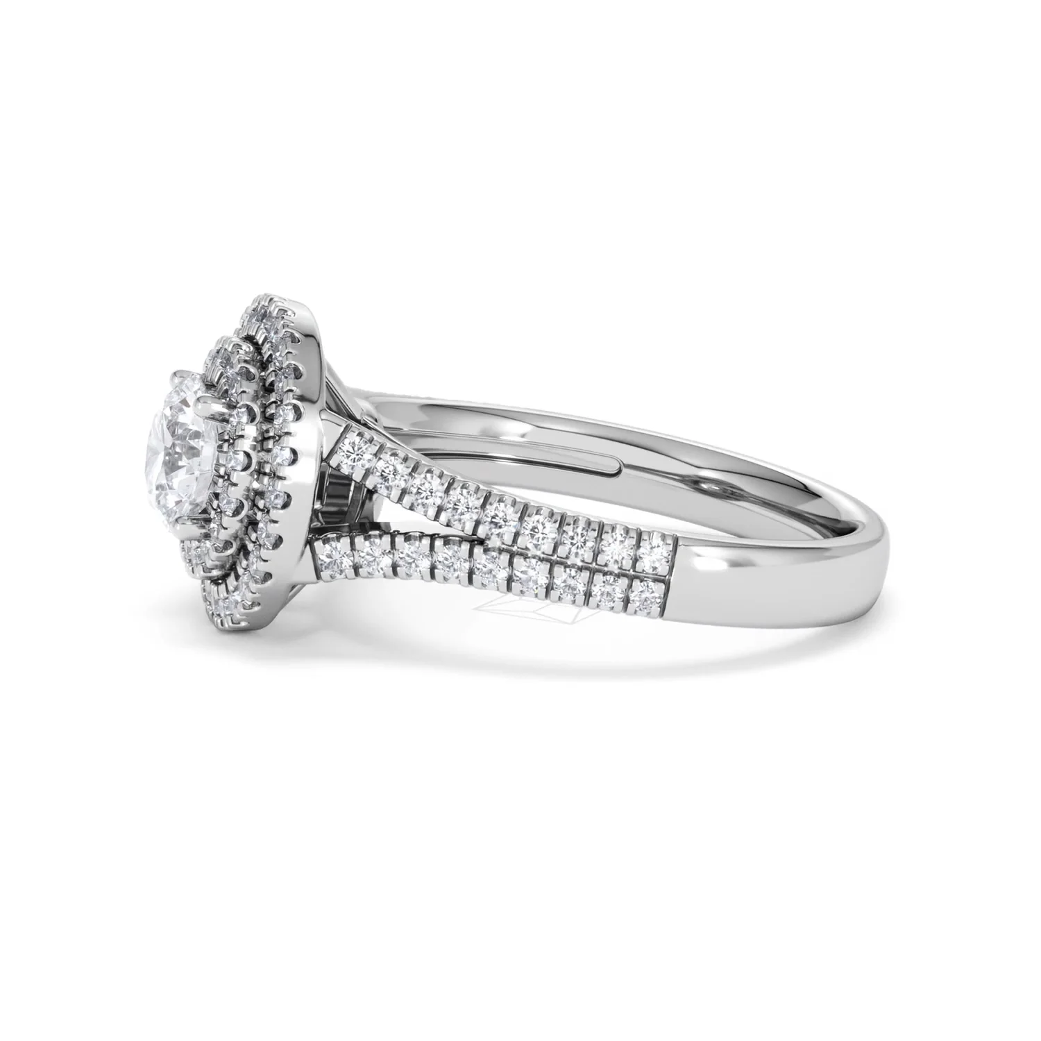 Camilla GIA Diamond Halo Engagement Ring in Platinum 1.65ct G/VS2 - Image 71