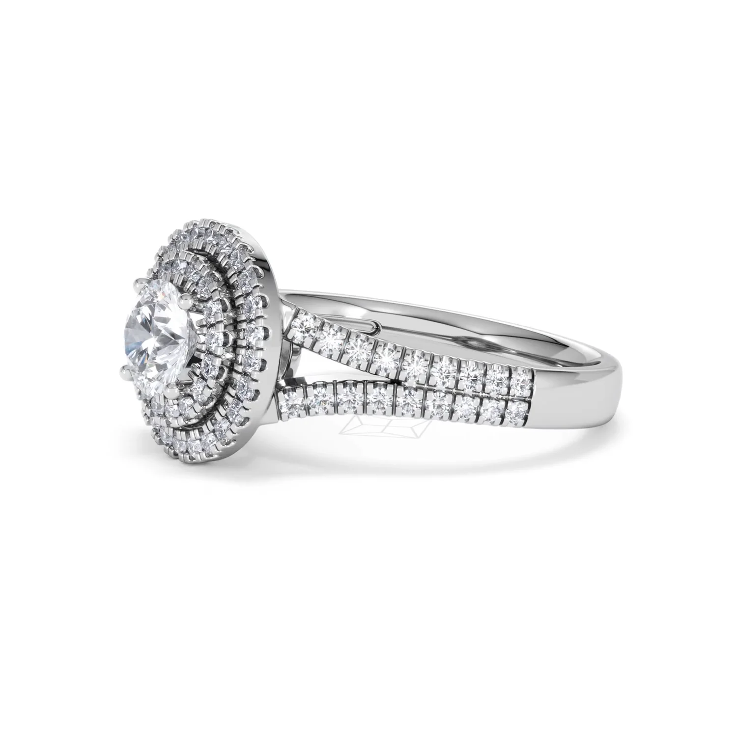 Camilla GIA Diamond Halo Engagement Ring in Platinum 1.65ct G/VS2 - Image 75