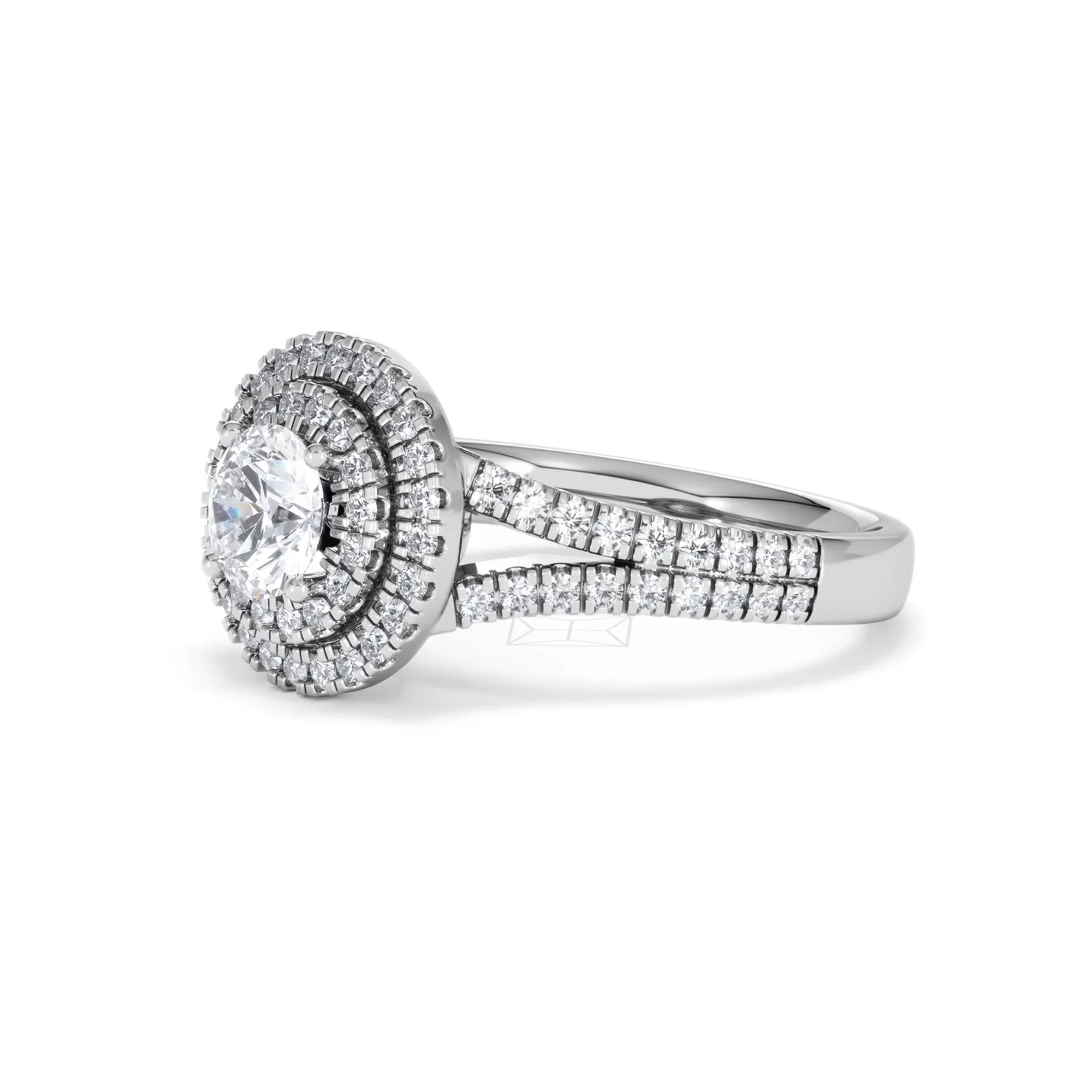 Camilla GIA Diamond Halo Engagement Ring in Platinum 1.65ct G/VS2 - Image 77