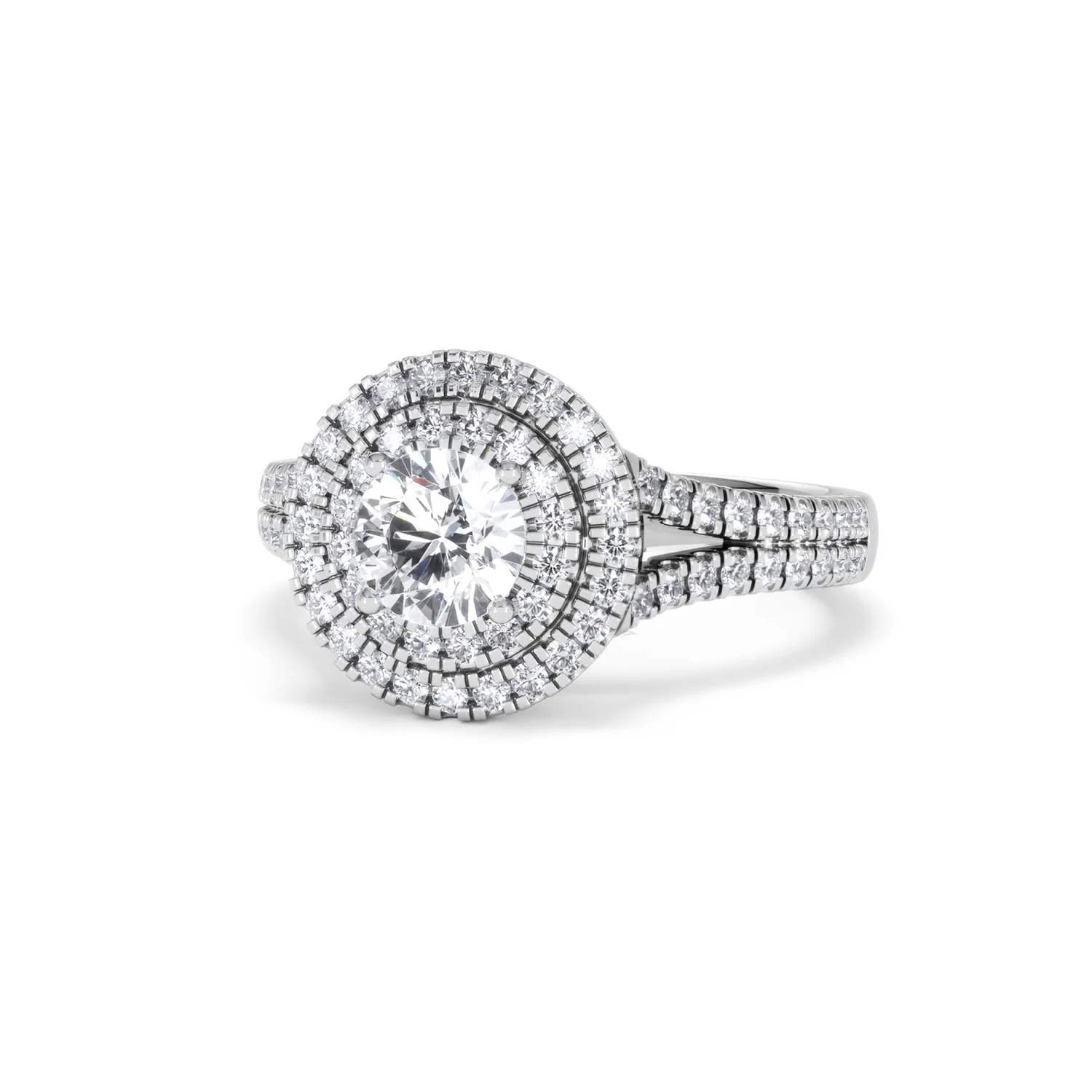 Camilla GIA Diamond Halo Engagement Ring in Platinum 1.65ct G/VS2 - Image 84