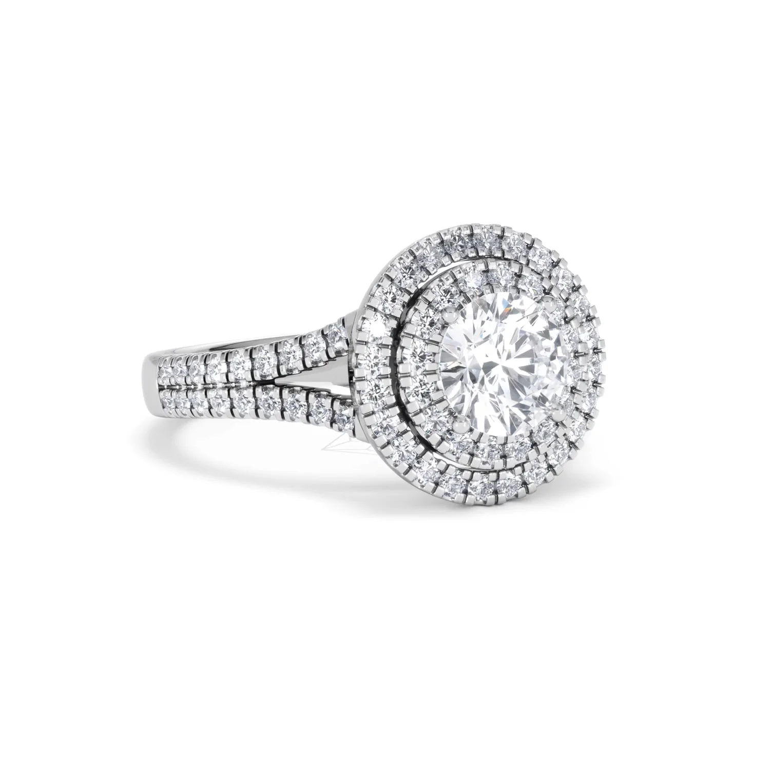 Camilla GIA Diamond Halo Engagement Ring in Platinum 2.15ct G/VS2 - Image 14