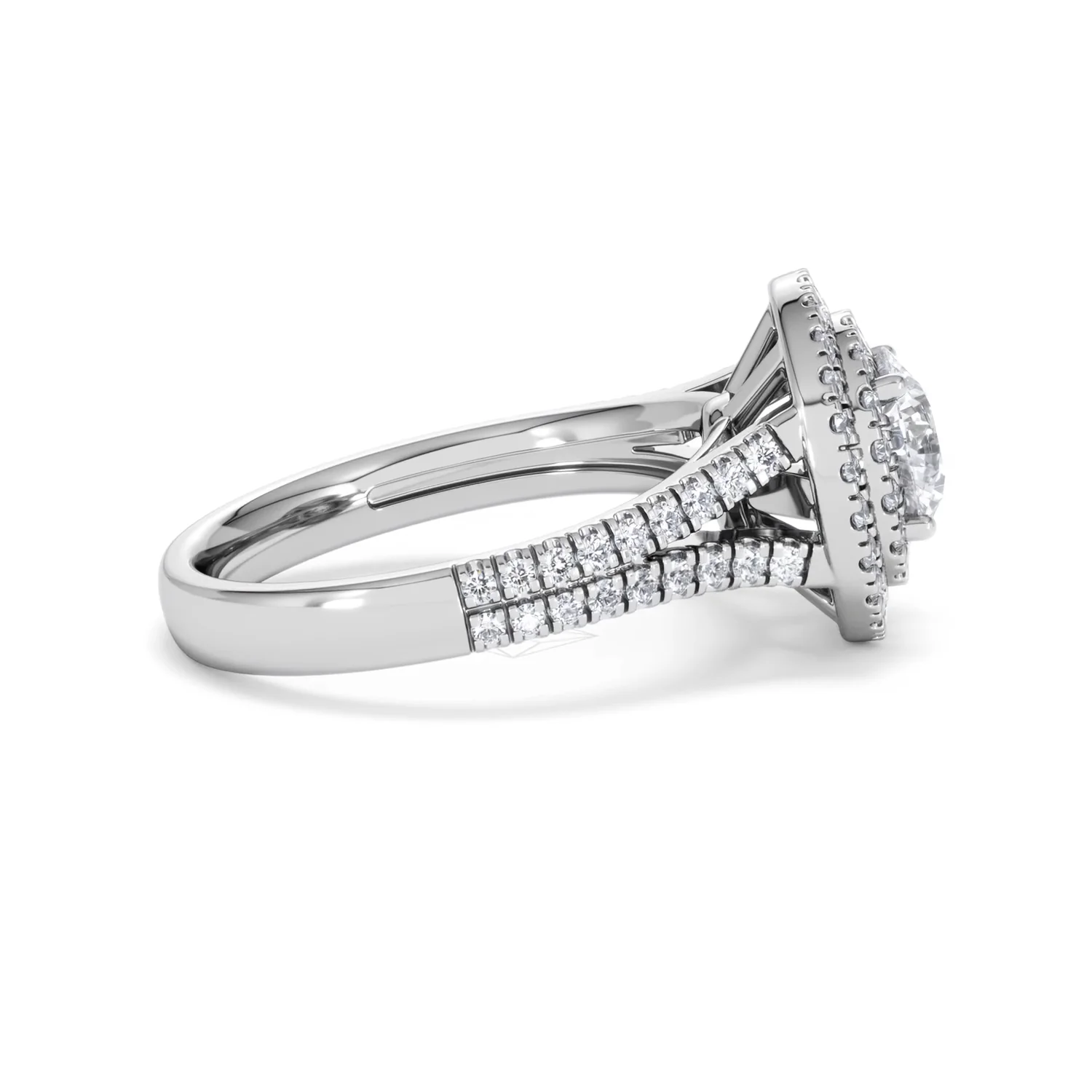 Camilla GIA Diamond Halo Engagement Ring in Platinum 2.15ct G/VS2 - Image 28