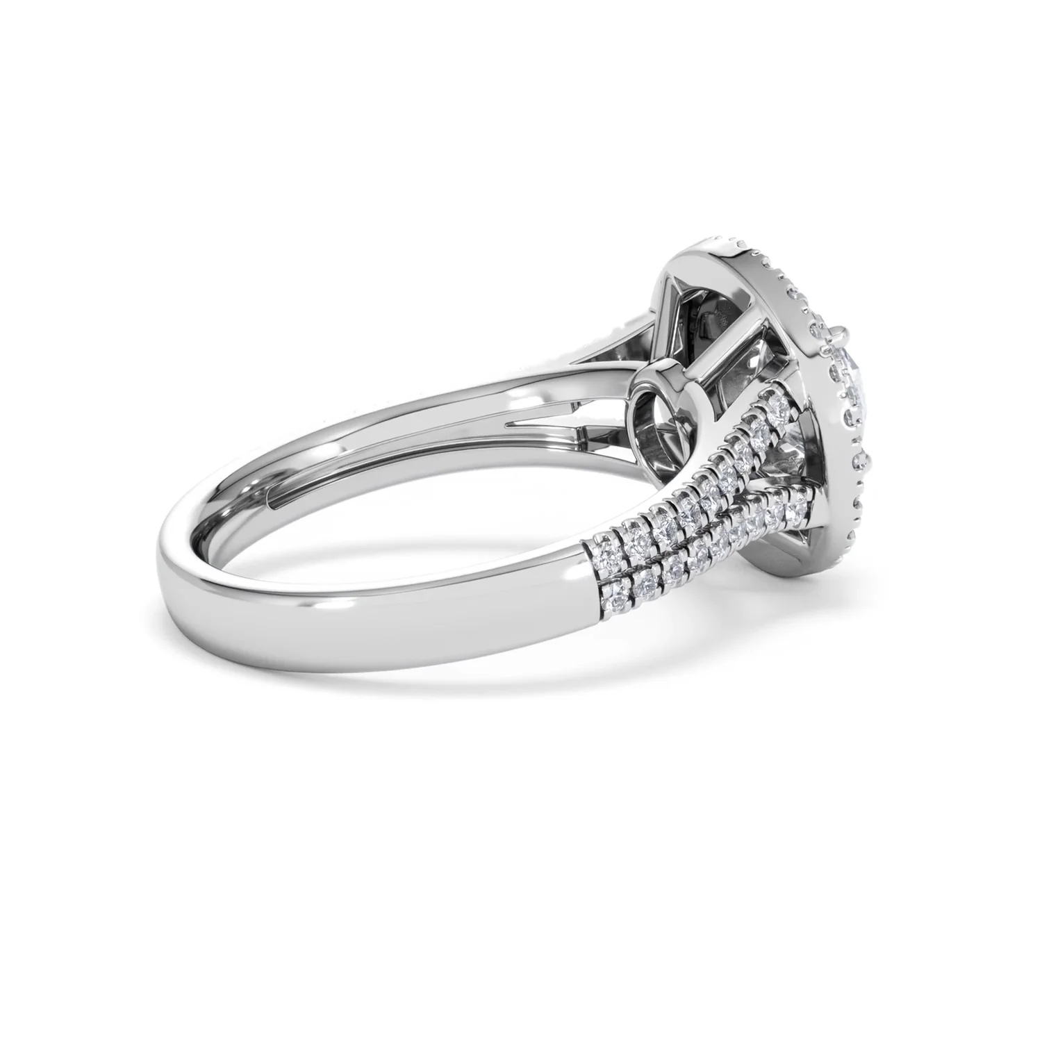 Camilla GIA Diamond Halo Engagement Ring in Platinum 2.15ct G/VS2 - Image 34