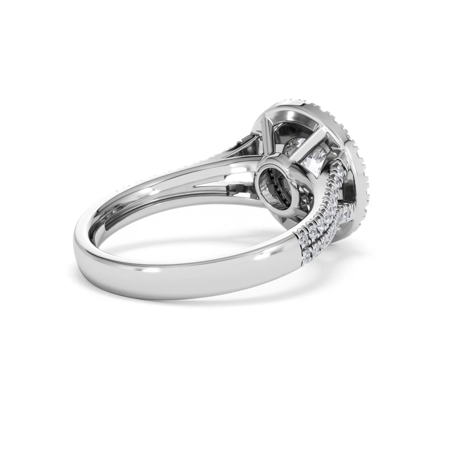 Camilla GIA Diamond Halo Engagement Ring in Platinum 2.15ct G/VS2 - Image 38