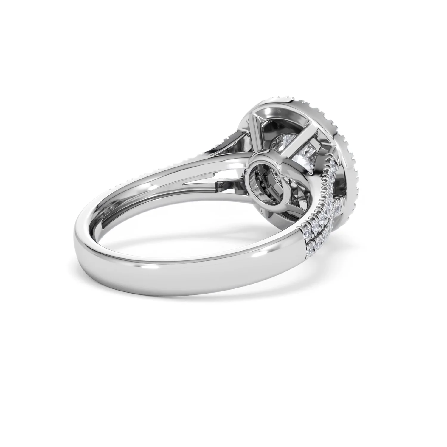 Camilla GIA Diamond Halo Engagement Ring in Platinum 2.15ct G/VS2 - Image 39