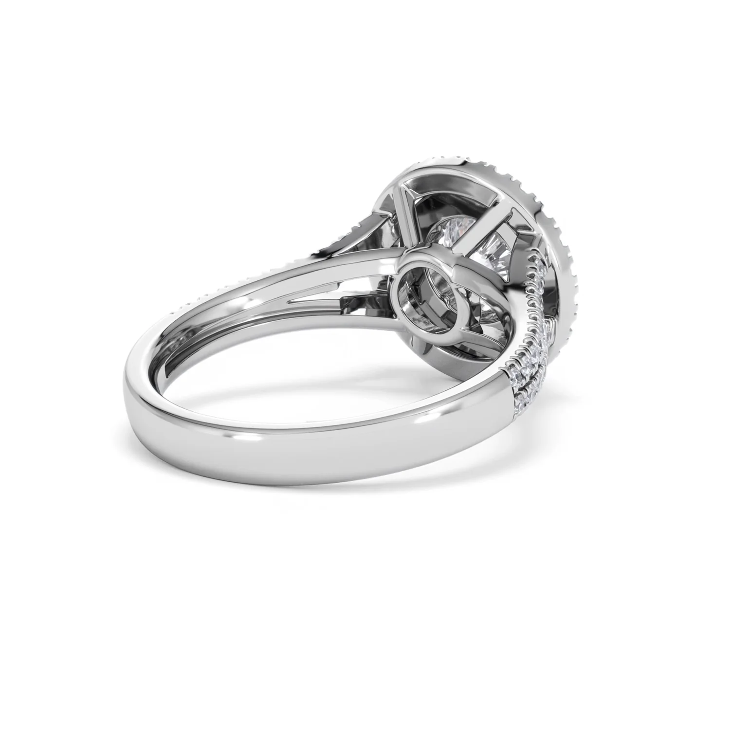 Camilla GIA Diamond Halo Engagement Ring in Platinum 2.15ct G/VS2 - Image 40