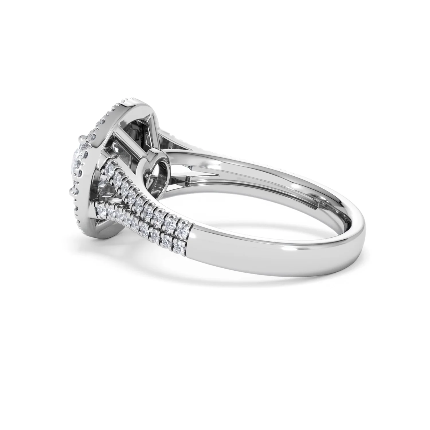 Camilla GIA Diamond Halo Engagement Ring in Platinum 2.15ct G/VS2 - Image 62