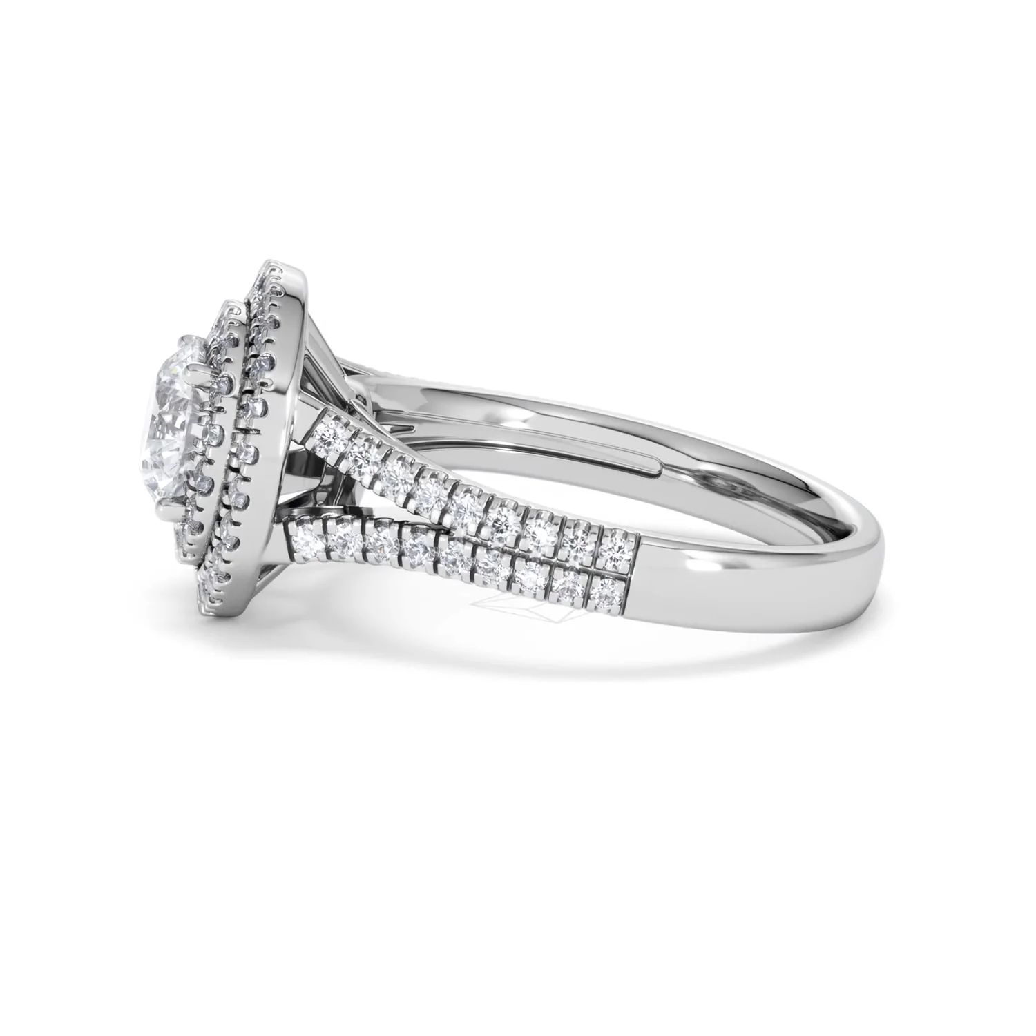 Camilla GIA Diamond Halo Engagement Ring in Platinum 2.15ct G/VS2 - Image 69