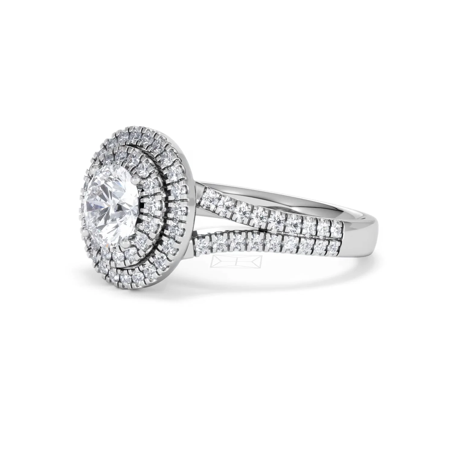 Camilla GIA Diamond Halo Engagement Ring in Platinum 2.15ct G/VS2 - Image 77
