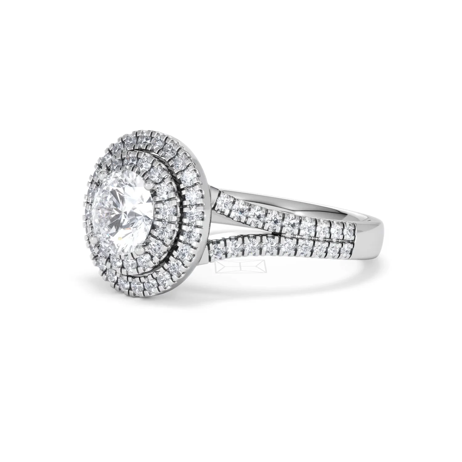 Camilla GIA Diamond Halo Engagement Ring in Platinum 2.15ct G/VS2 - Image 78