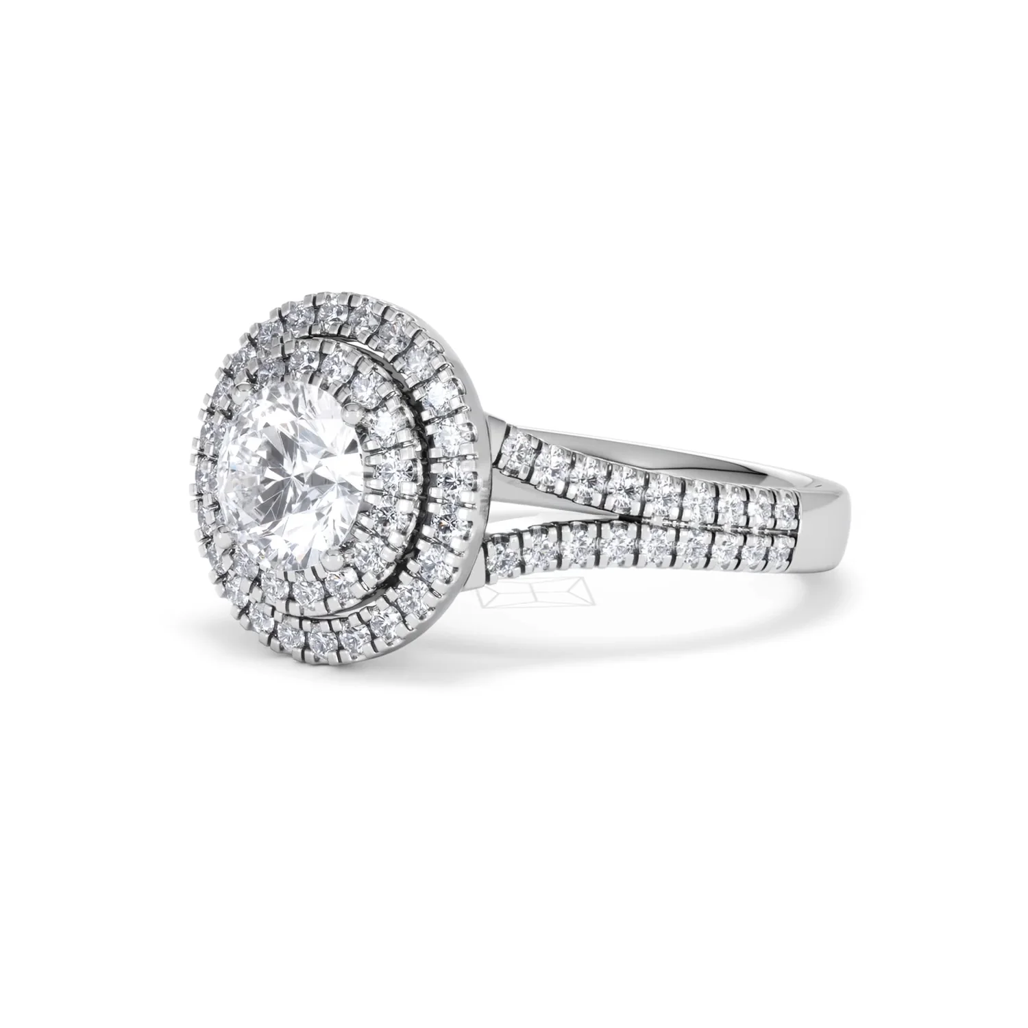 Camilla GIA Diamond Halo Engagement Ring in Platinum 2.15ct G/VS2 - Image 79