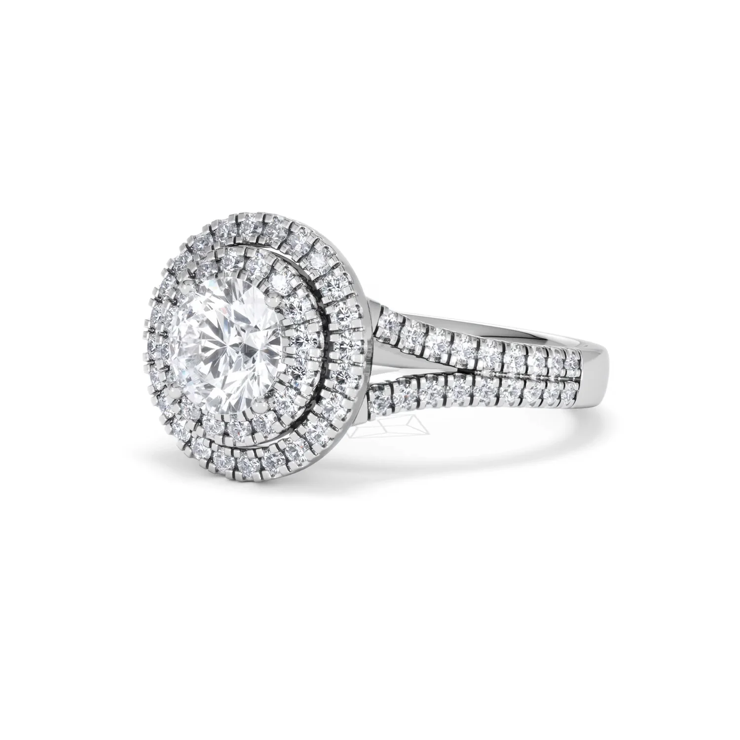 Camilla GIA Diamond Halo Engagement Ring in Platinum 2.15ct G/VS2 - Image 80