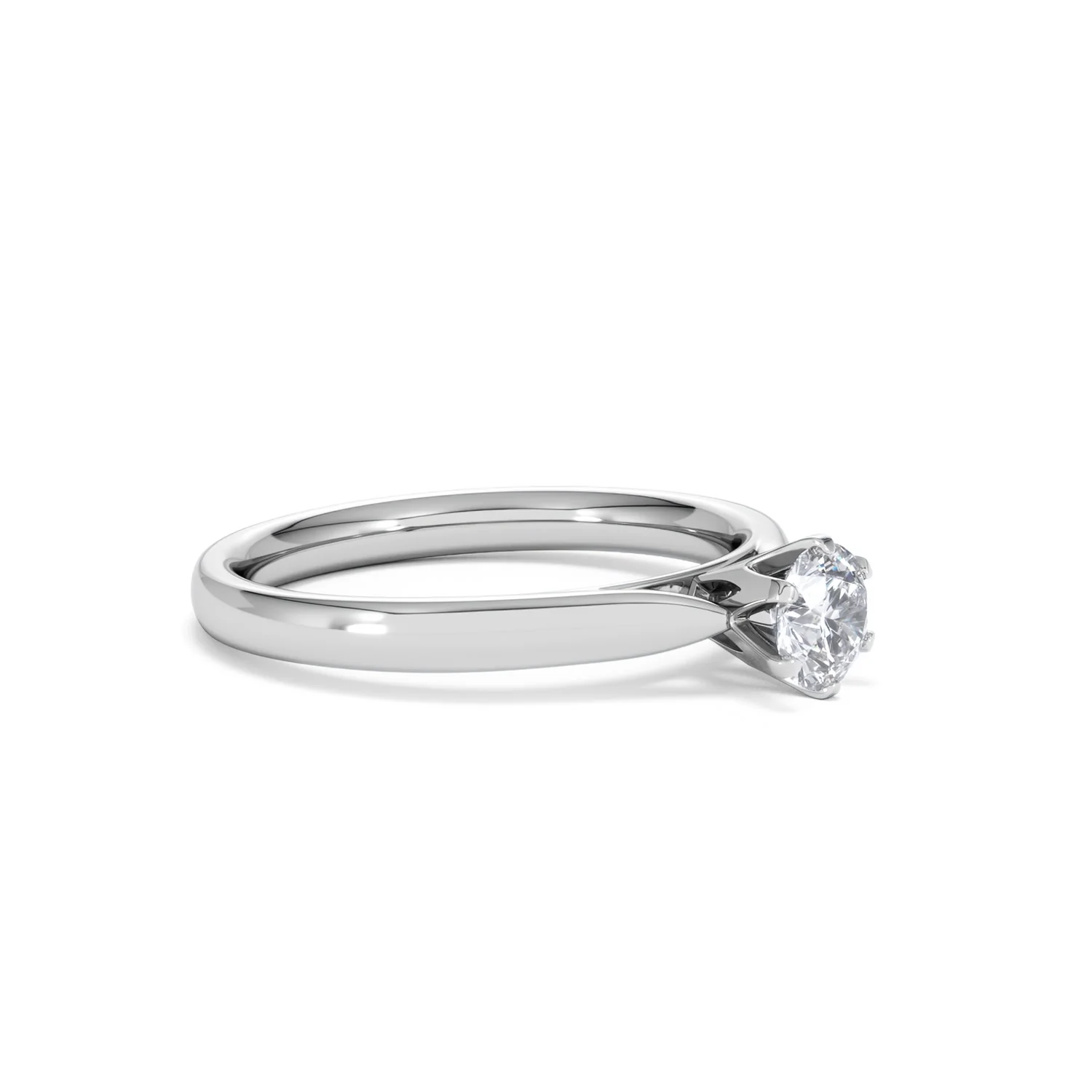Certified 0.50CT Chloe High Platinum Engagement Ring G/VS - Image 19