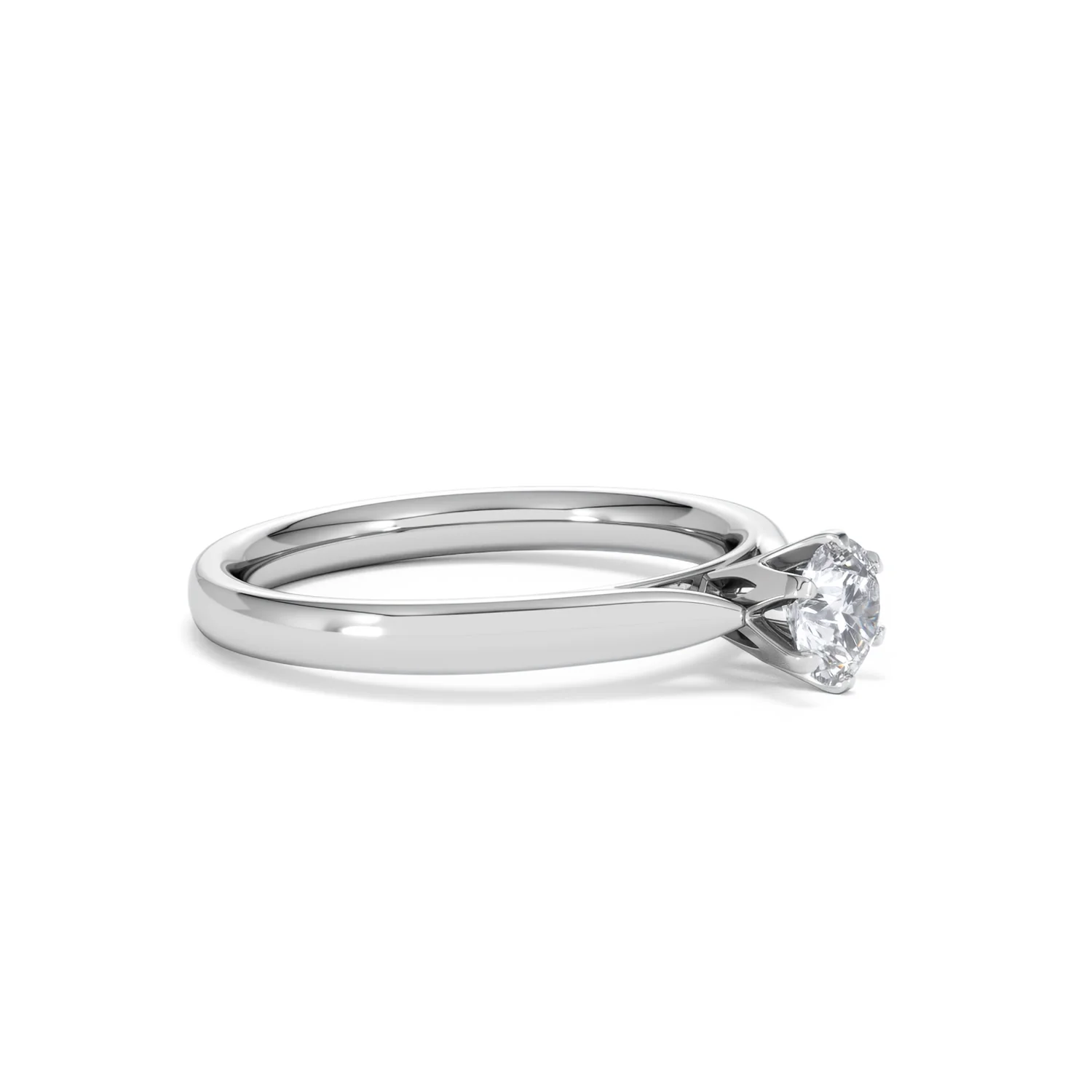 Certified 0.50CT Chloe High Platinum Engagement Ring G/VS - Image 20