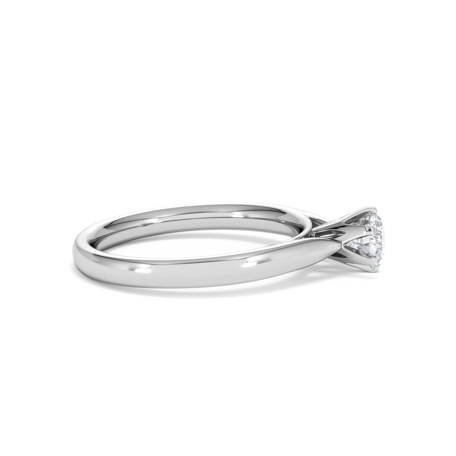 Certified 0.50CT Chloe High Platinum Engagement Ring G/VS - Image 26
