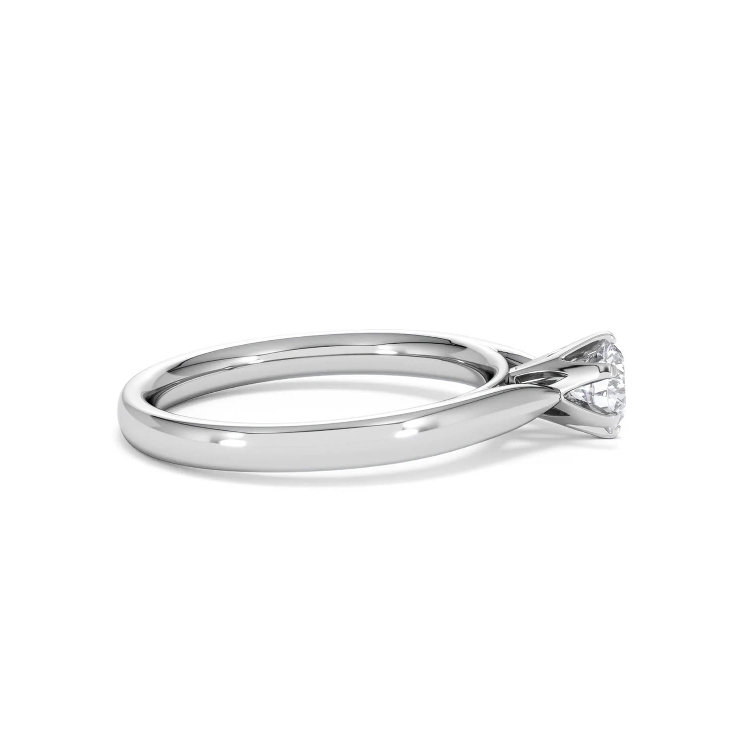 Certified 0.50CT Chloe High Platinum Engagement Ring G/VS - Image 27
