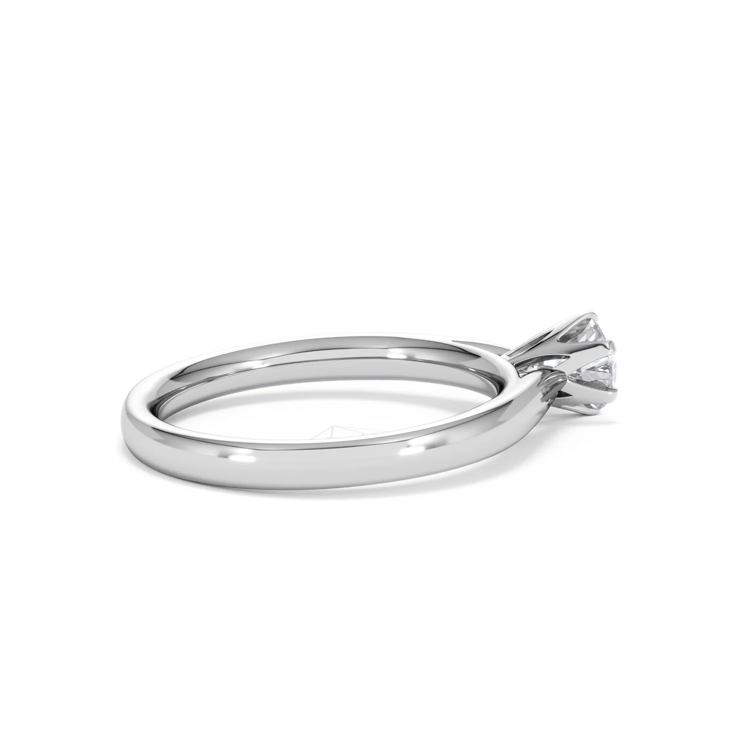 Certified 0.50CT Chloe High Platinum Engagement Ring G/VS - Image 33