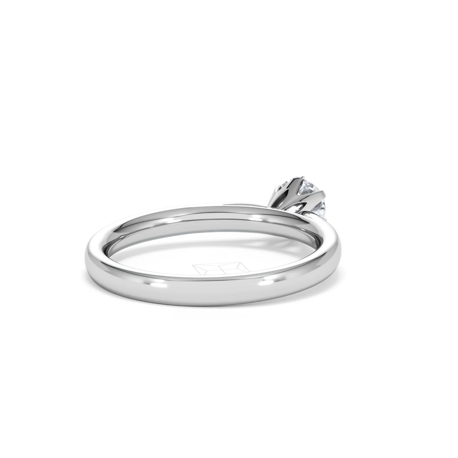 Certified 0.50CT Chloe High Platinum Engagement Ring G/VS - Image 41