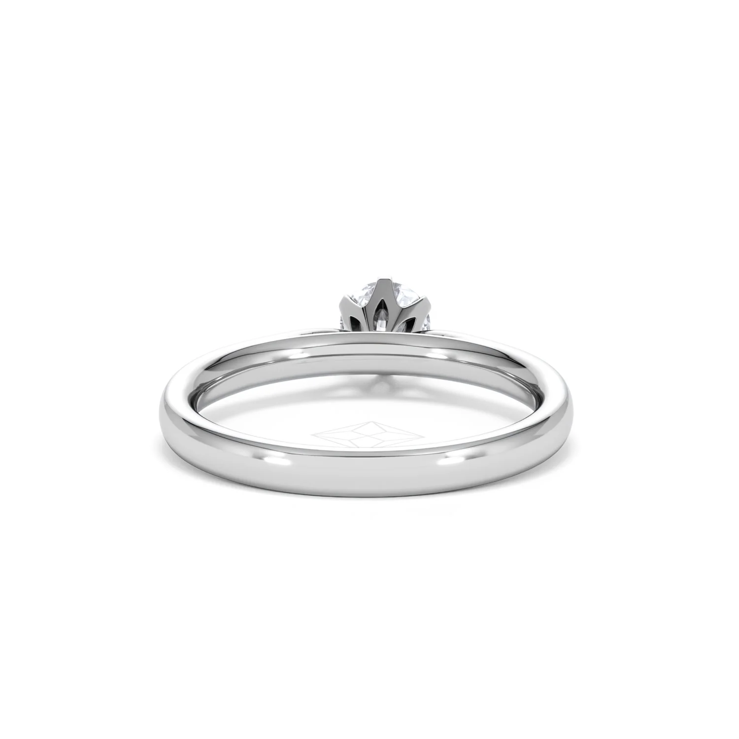 Certified 0.50CT Chloe High Platinum Engagement Ring G/VS - Image 47