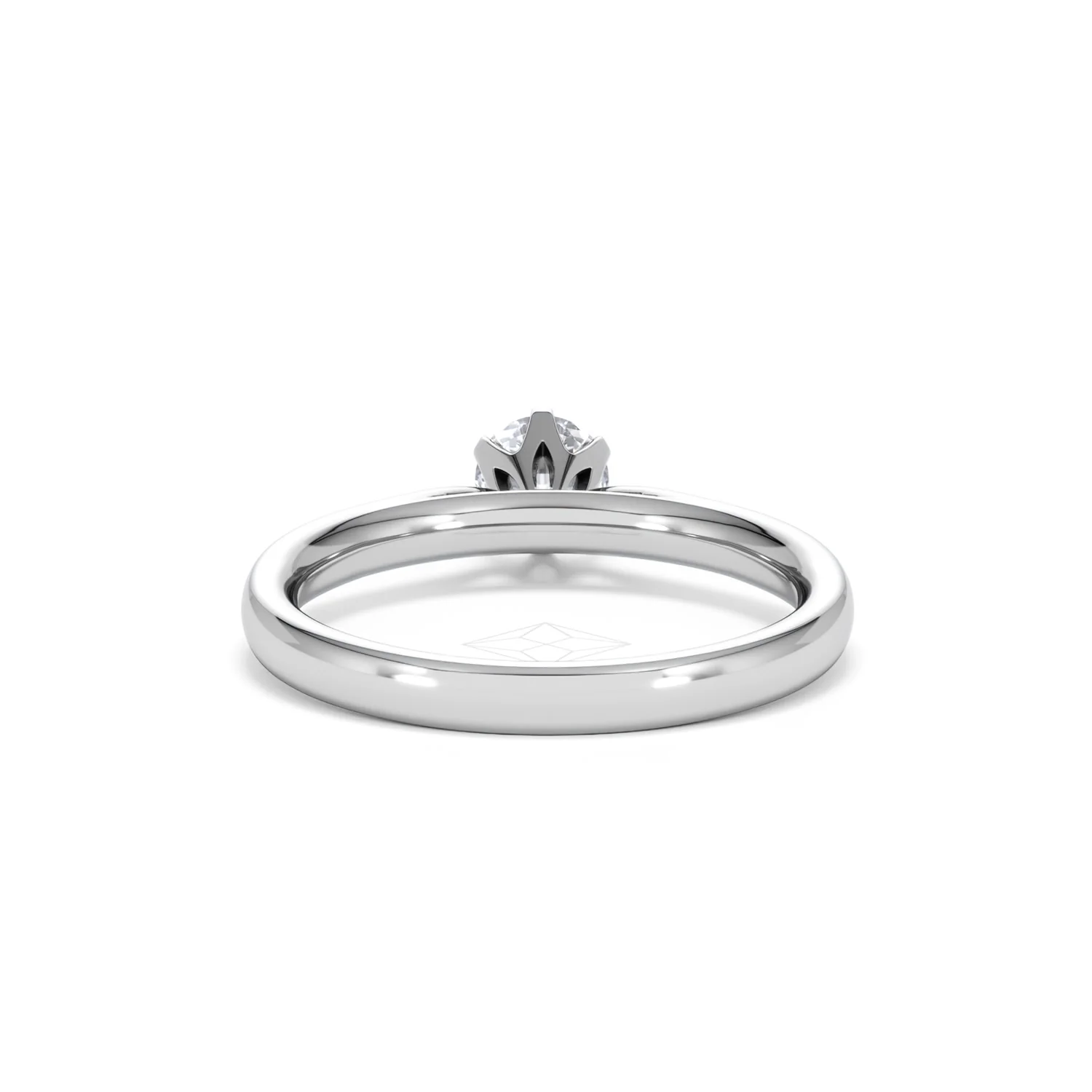 Certified 0.50CT Chloe High Platinum Engagement Ring G/VS - Image 48