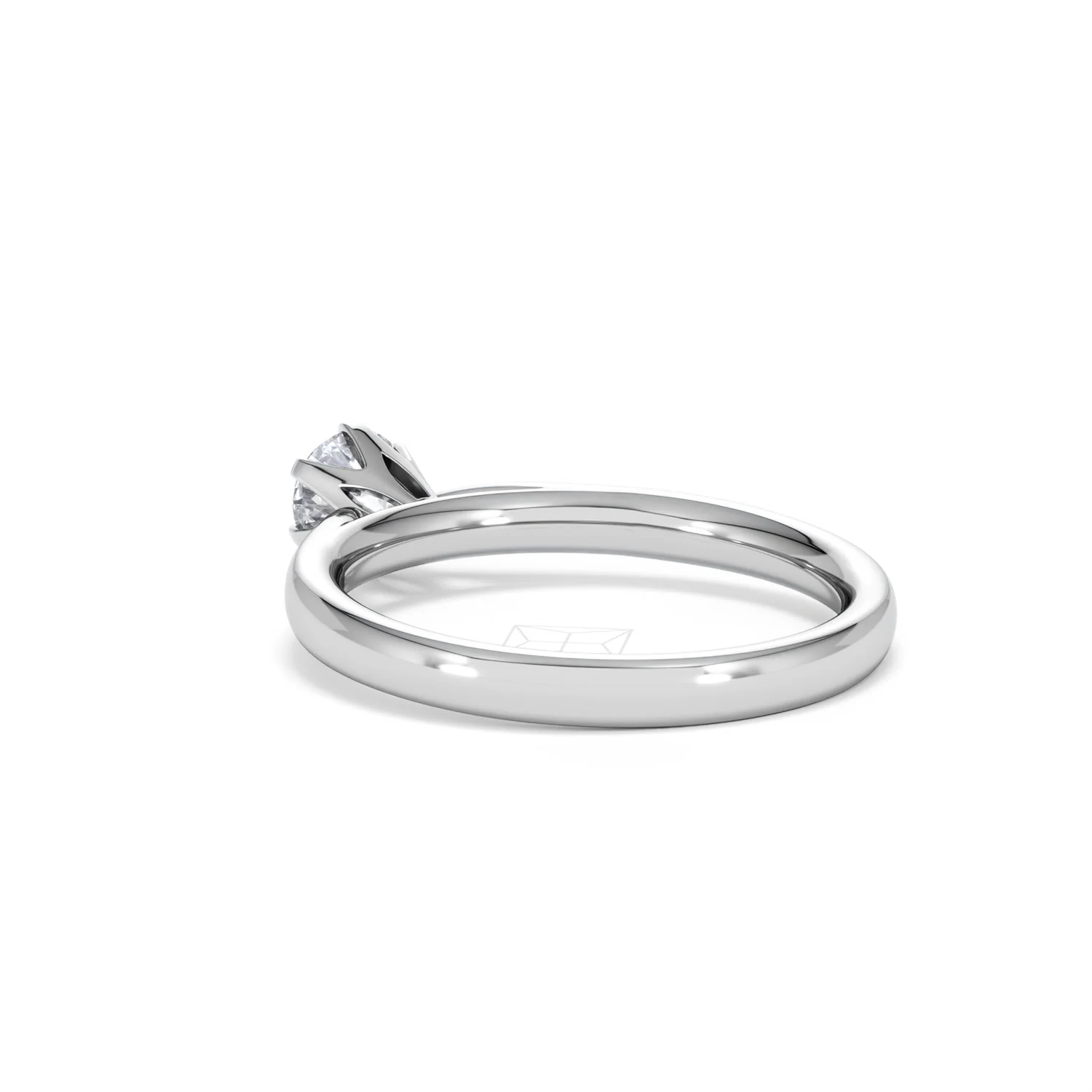 Certified 0.50CT Chloe High Platinum Engagement Ring G/VS - Image 56