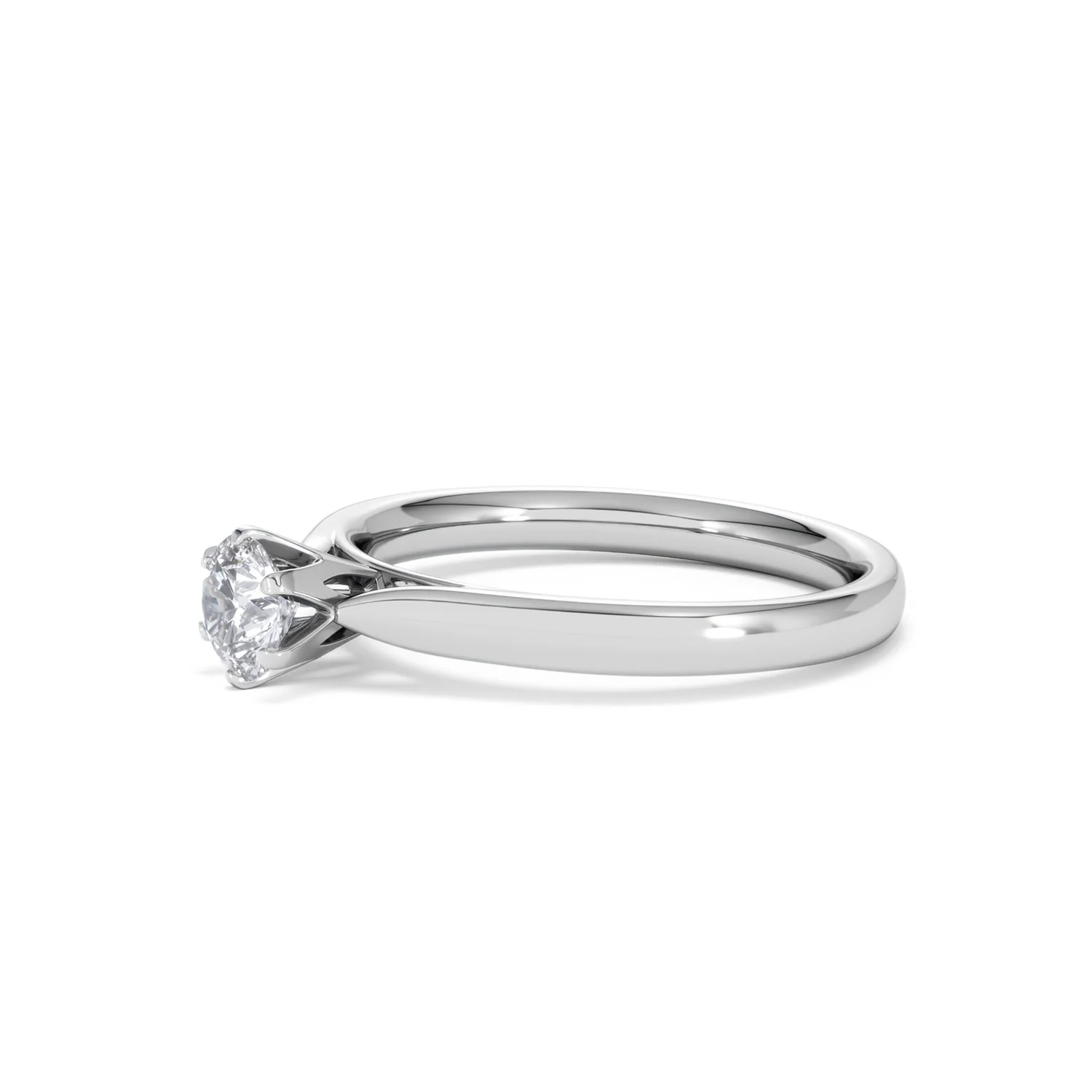 Certified 0.50CT Chloe High Platinum Engagement Ring G/VS - Image 75