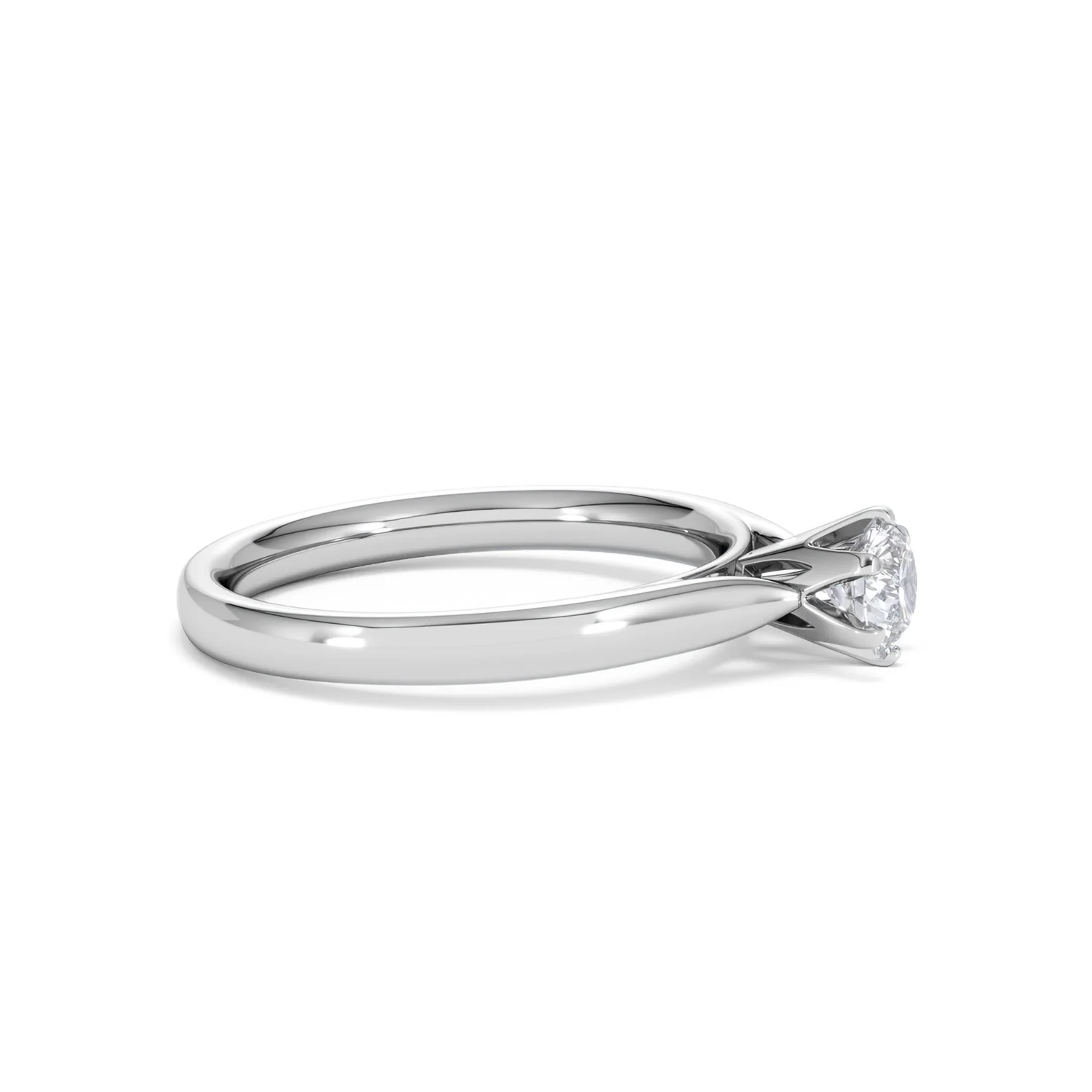Certified 0.50CT Chloe High Platinum Engagement Ring G/SI2 - Image 24