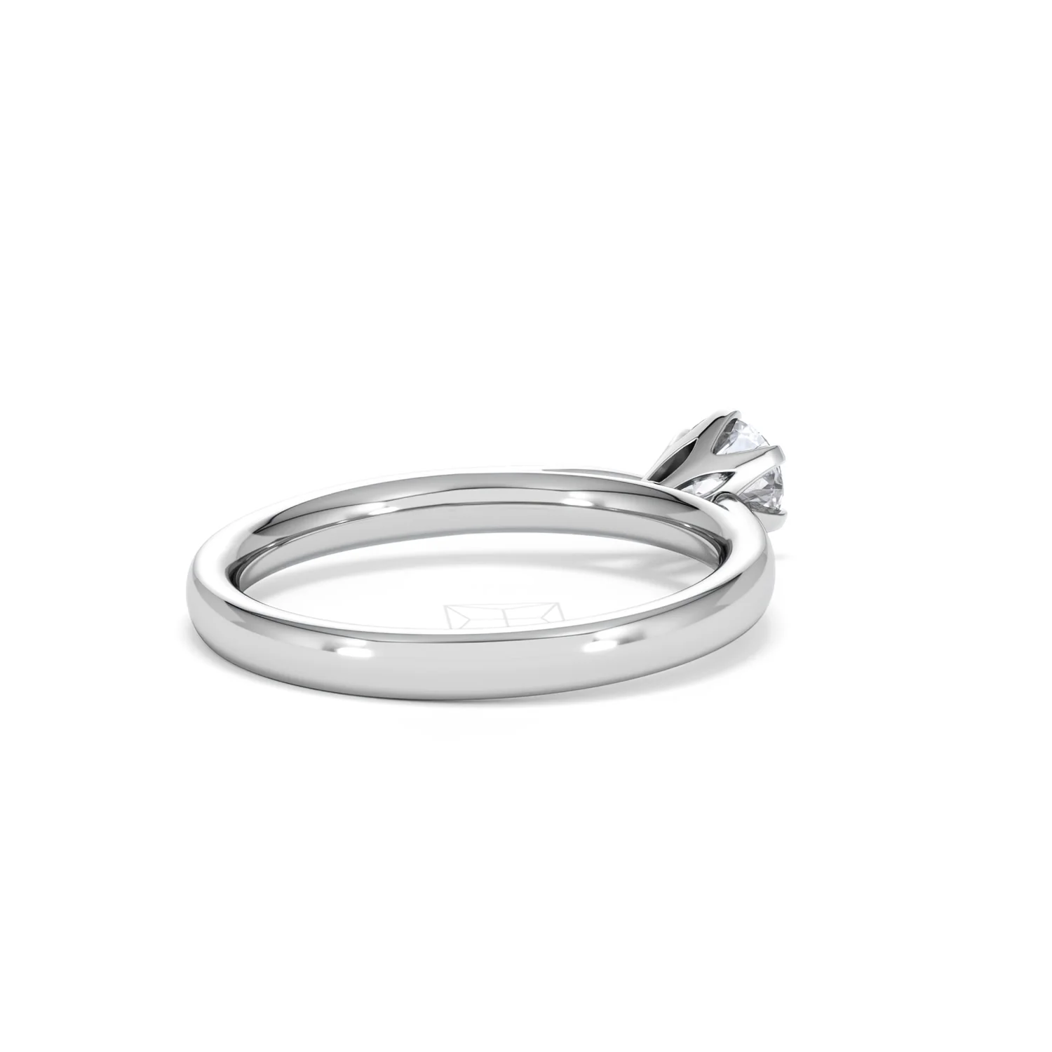 Certified 0.50CT Chloe High Platinum Engagement Ring G/SI2 - Image 39