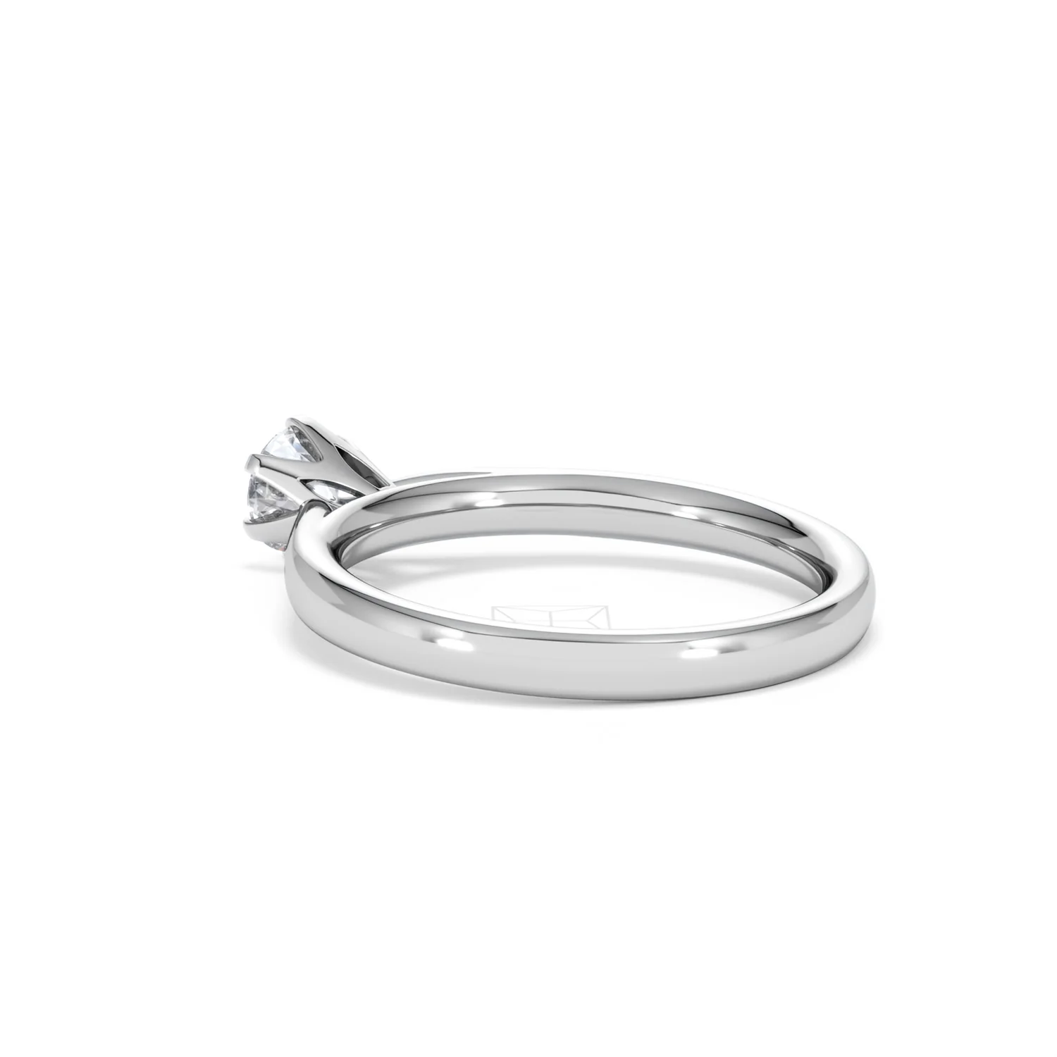 Certified 0.50CT Chloe High Platinum Engagement Ring G/SI2 - Image 58